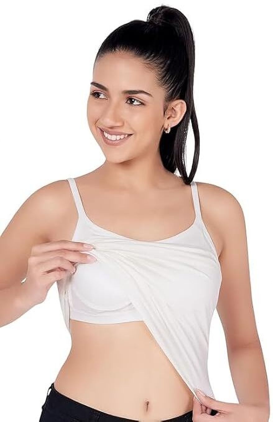 Women White Camisole-image-6