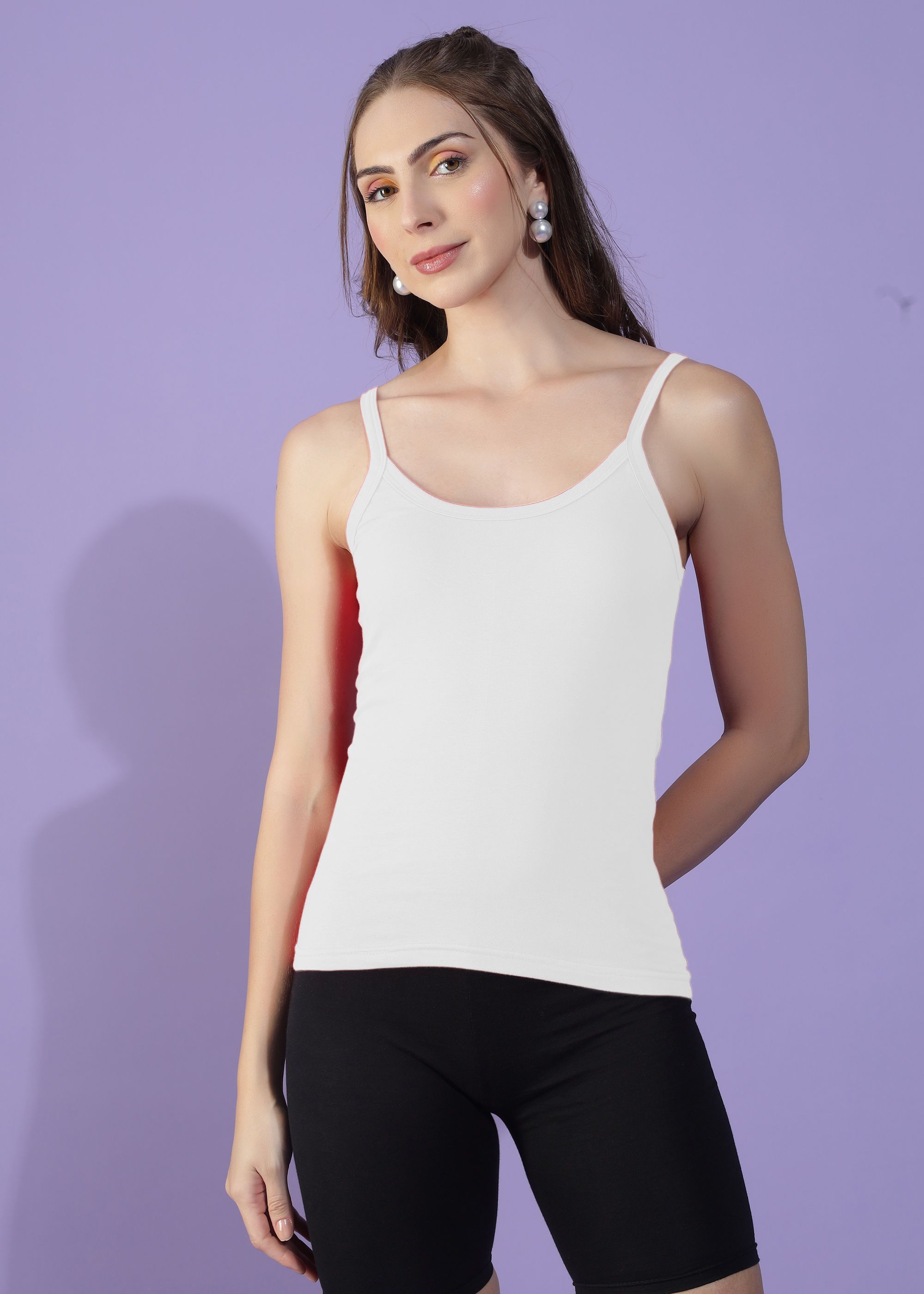 dollar missy Women White Camisole-picture-23