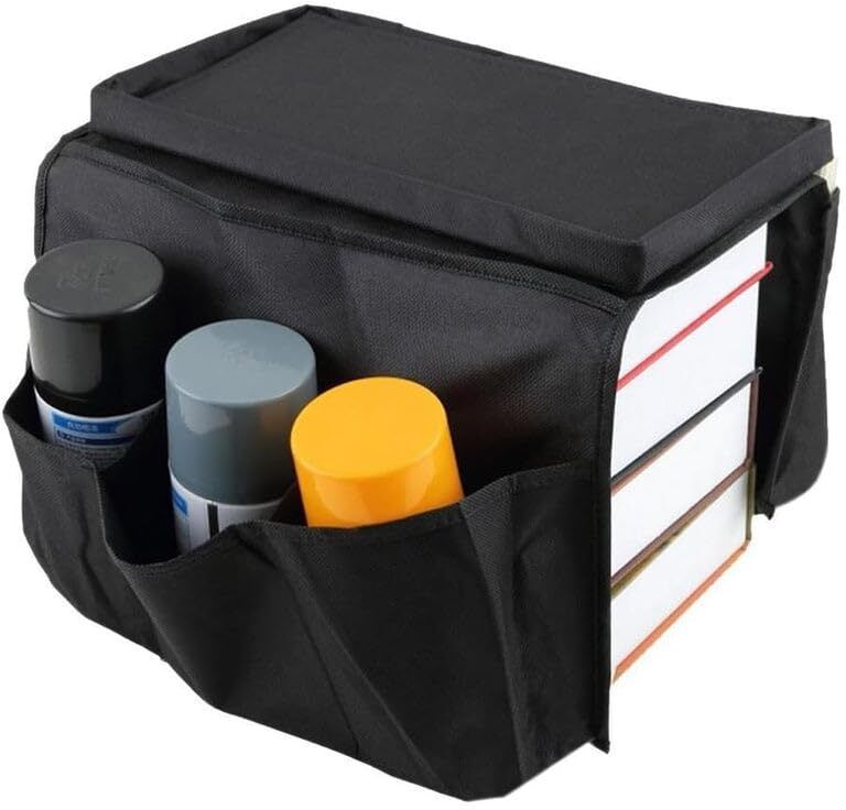 Sofa Arm Rest Hanging Storage Bag, Storage Bag for Sofa Ideal Cam