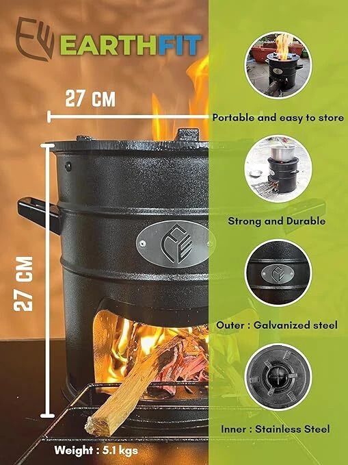 Solid Fuel Camp Stove