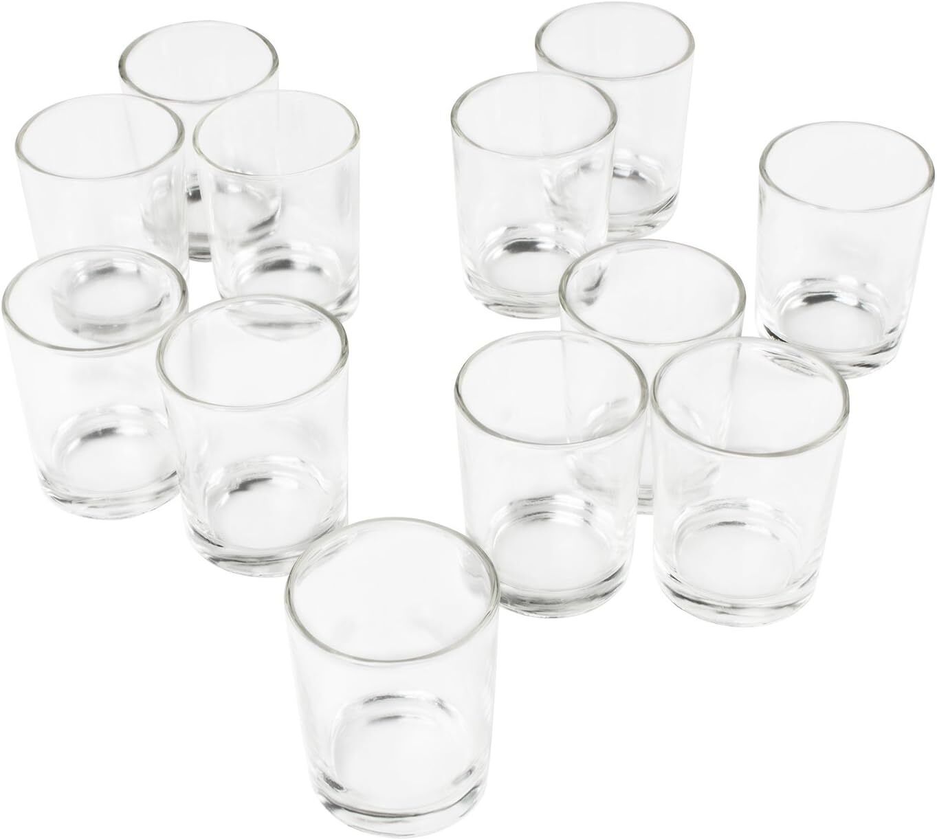 ayutas Candle Holders, Tea Light Candle Holders For Diwali & Romantic Moments Glass 12 - Cup Candle Holder Set-picture-16