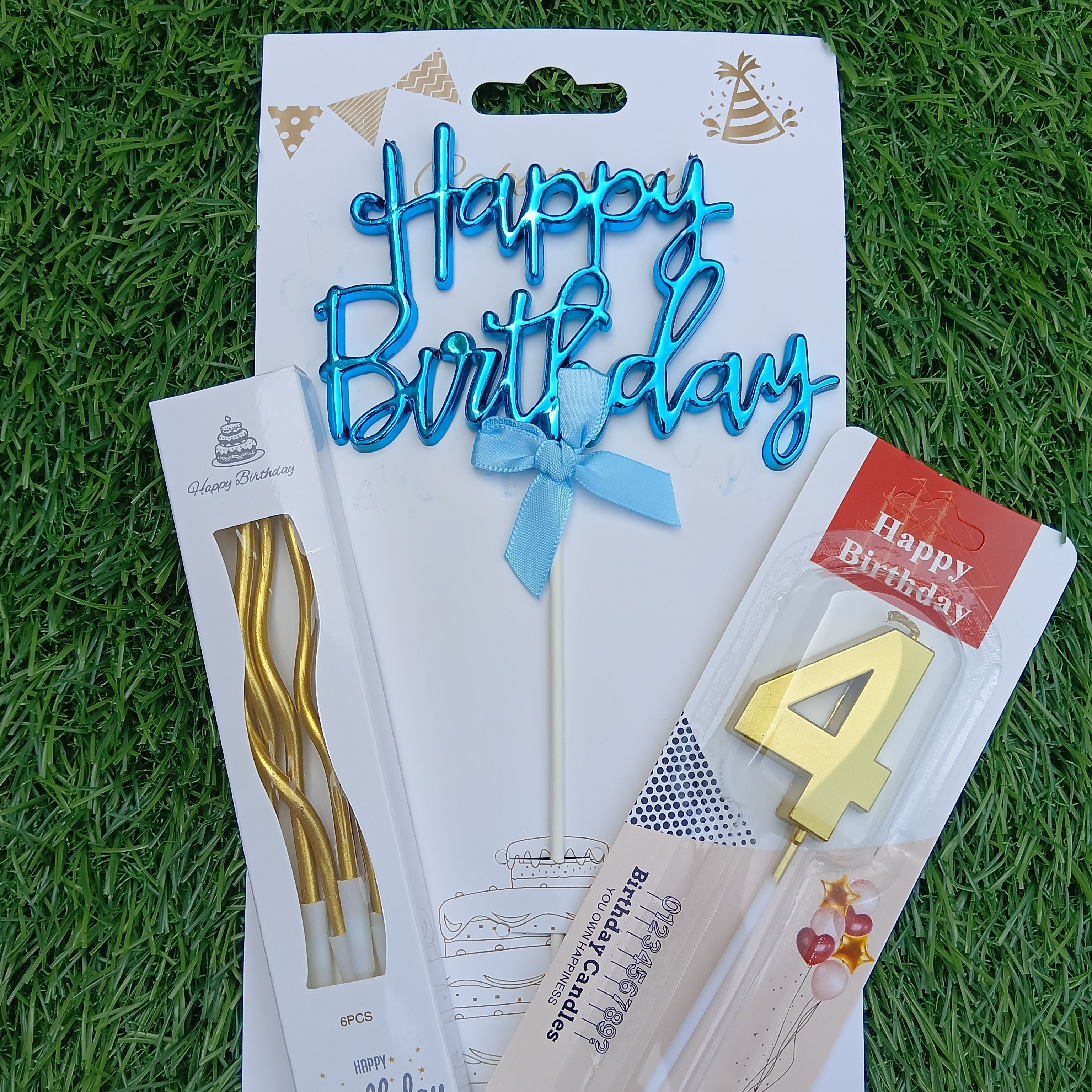HRMHD_4th Birthday Cake Decor Number Candle Candle-image-27
