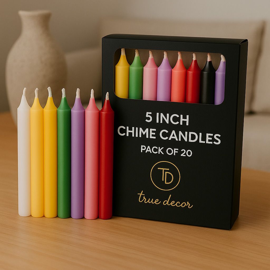 5 Inch Chime/Mombati for Home Decoration Candle Candle-image-11
