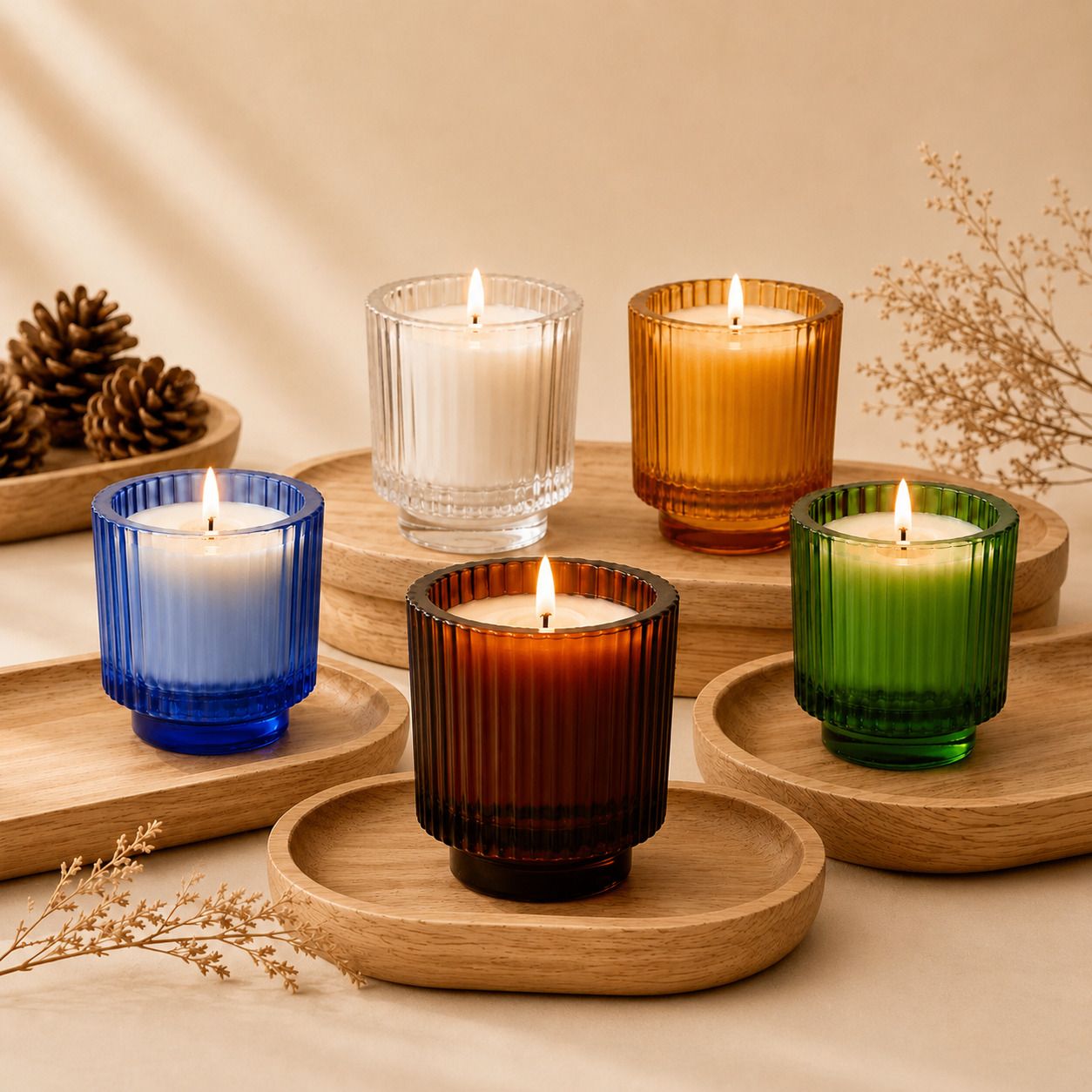 the castle crafts Soy Wax Desinger Candle For Home Decore Festival Party Candle-picture-11