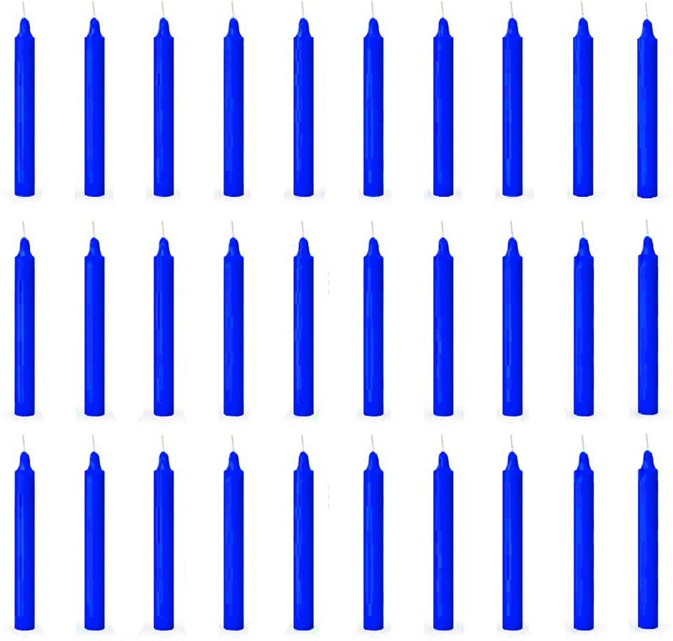 asidea Plain 30 stick candles for home decor, birthday, Diwali, Party Candle-picture-27
