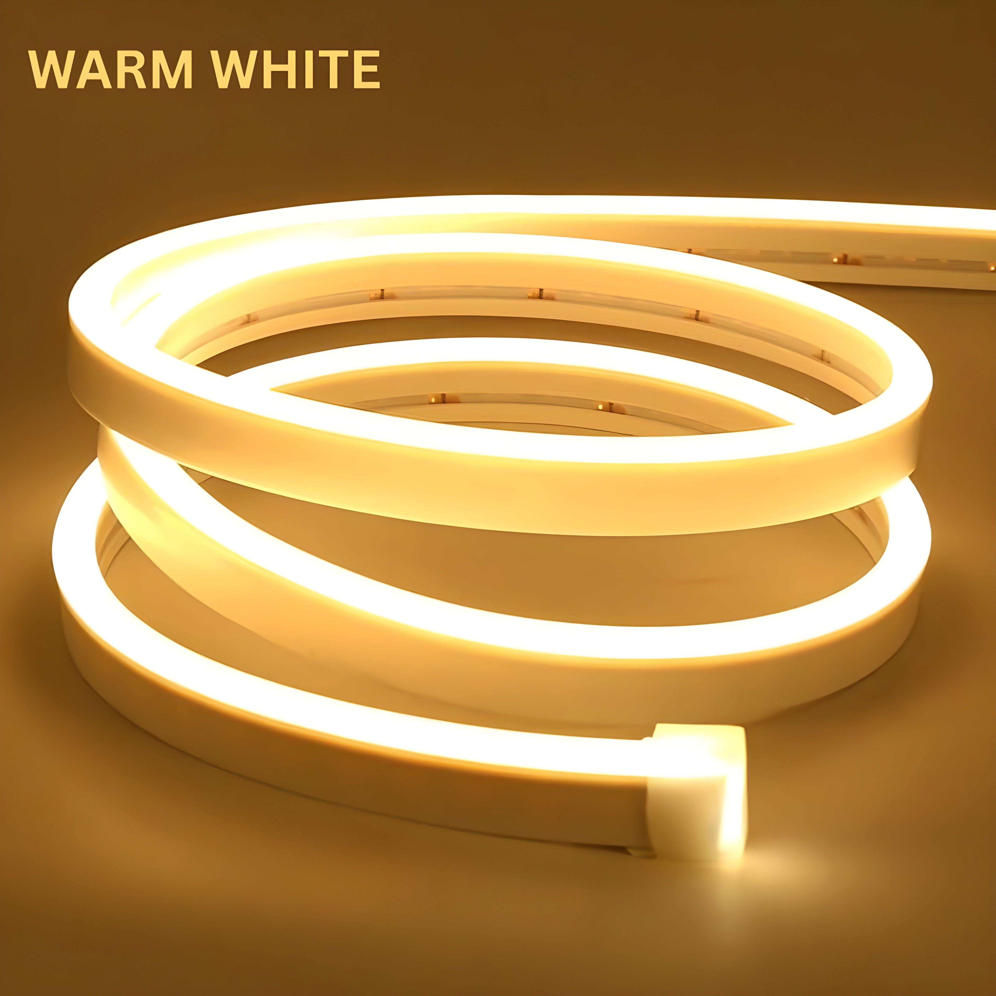 600 LEDs 5 m White, Yellow Steady Strip Rice Lights-image-20