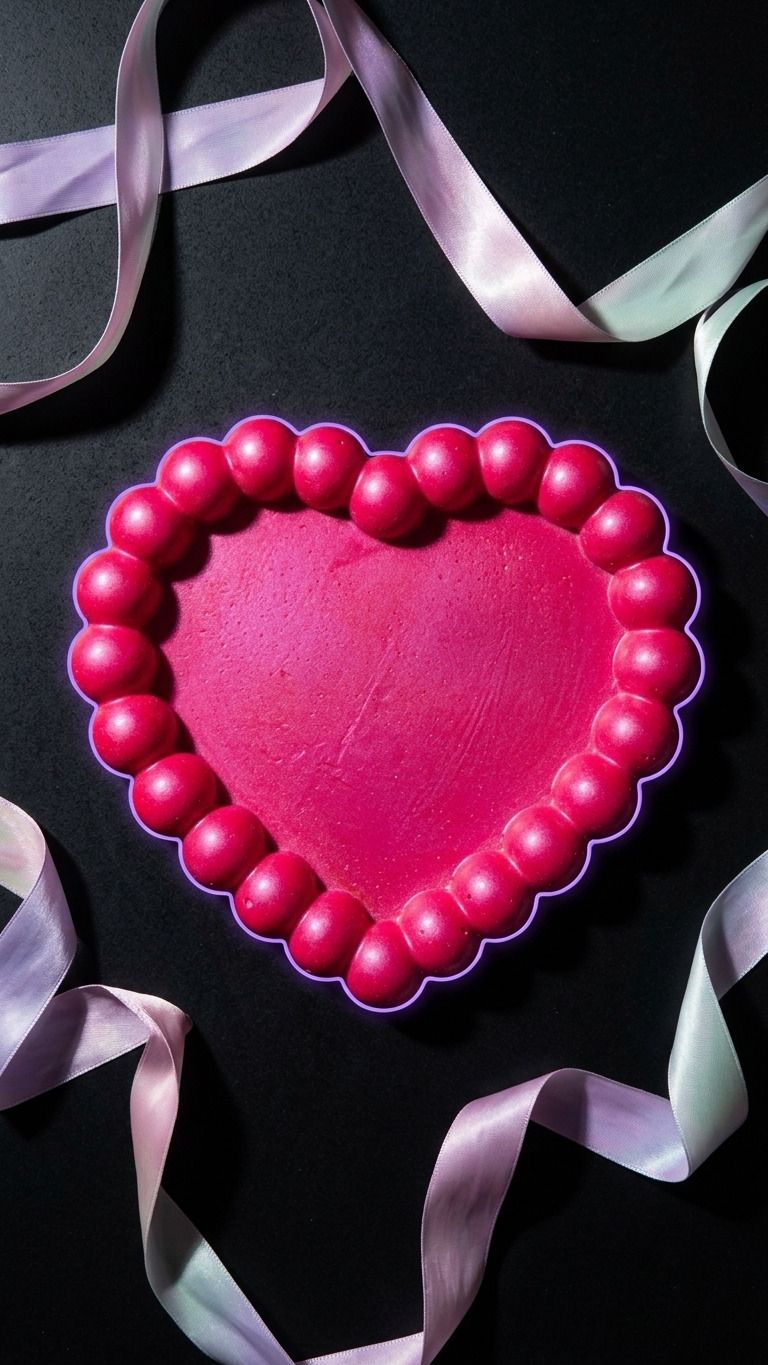 himashvacandles Handcrafted Heart Shape Beaded Candle Jar | Decorative Heart Candle Vessel Candle-picture-18