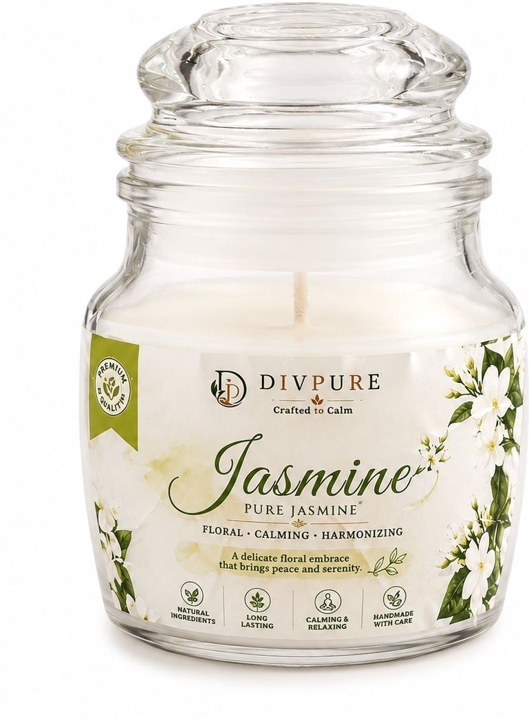 Premium Big Jar Scented Candle | Long Burning | Home Decor Candle-image-45