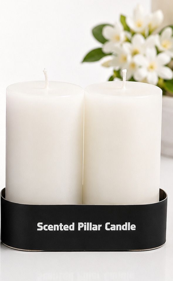 beat buff Jasmine Pack of 2 candles Candle-picture-31
