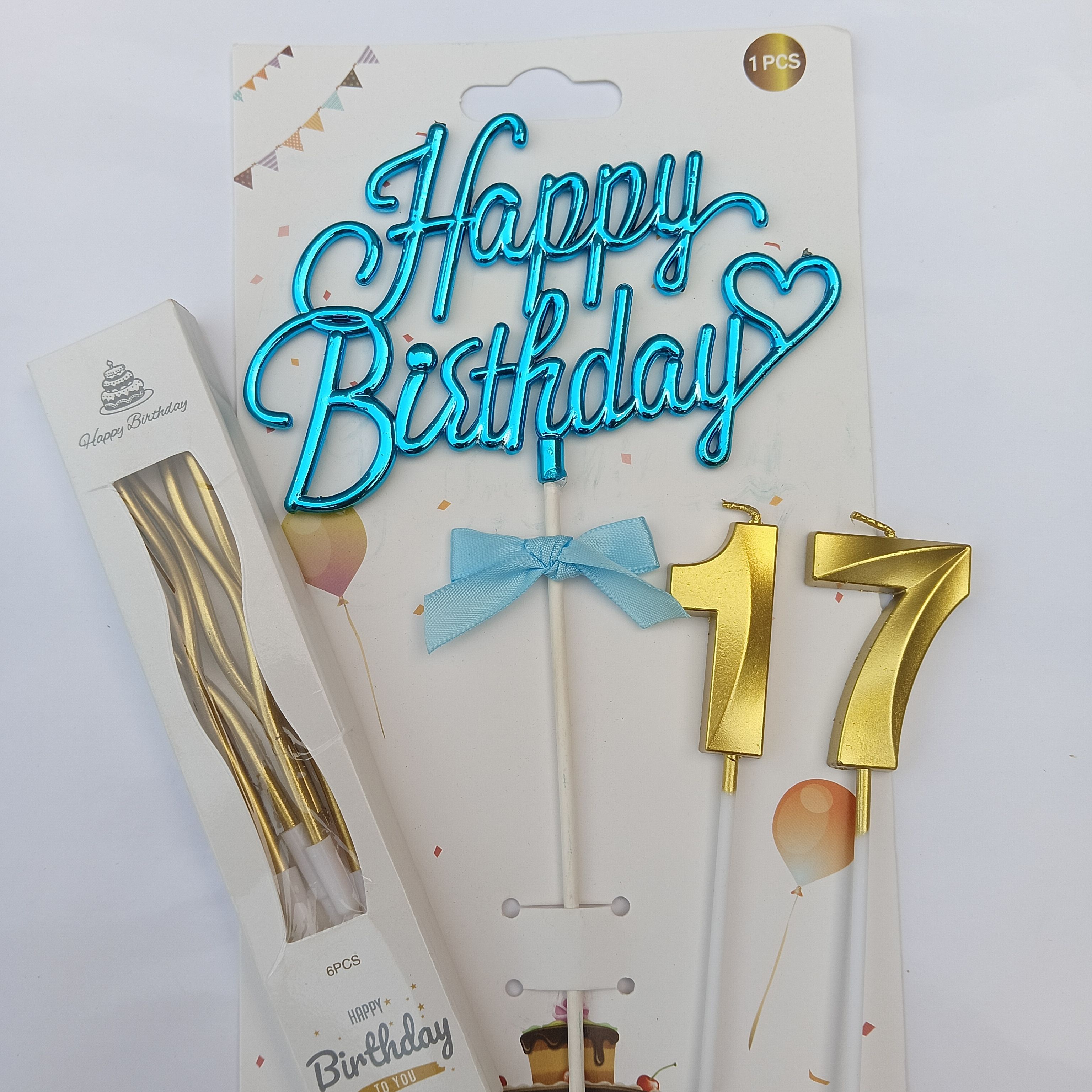 flameart 17th Birthday Number Candle Party Cake Candle-picture-18