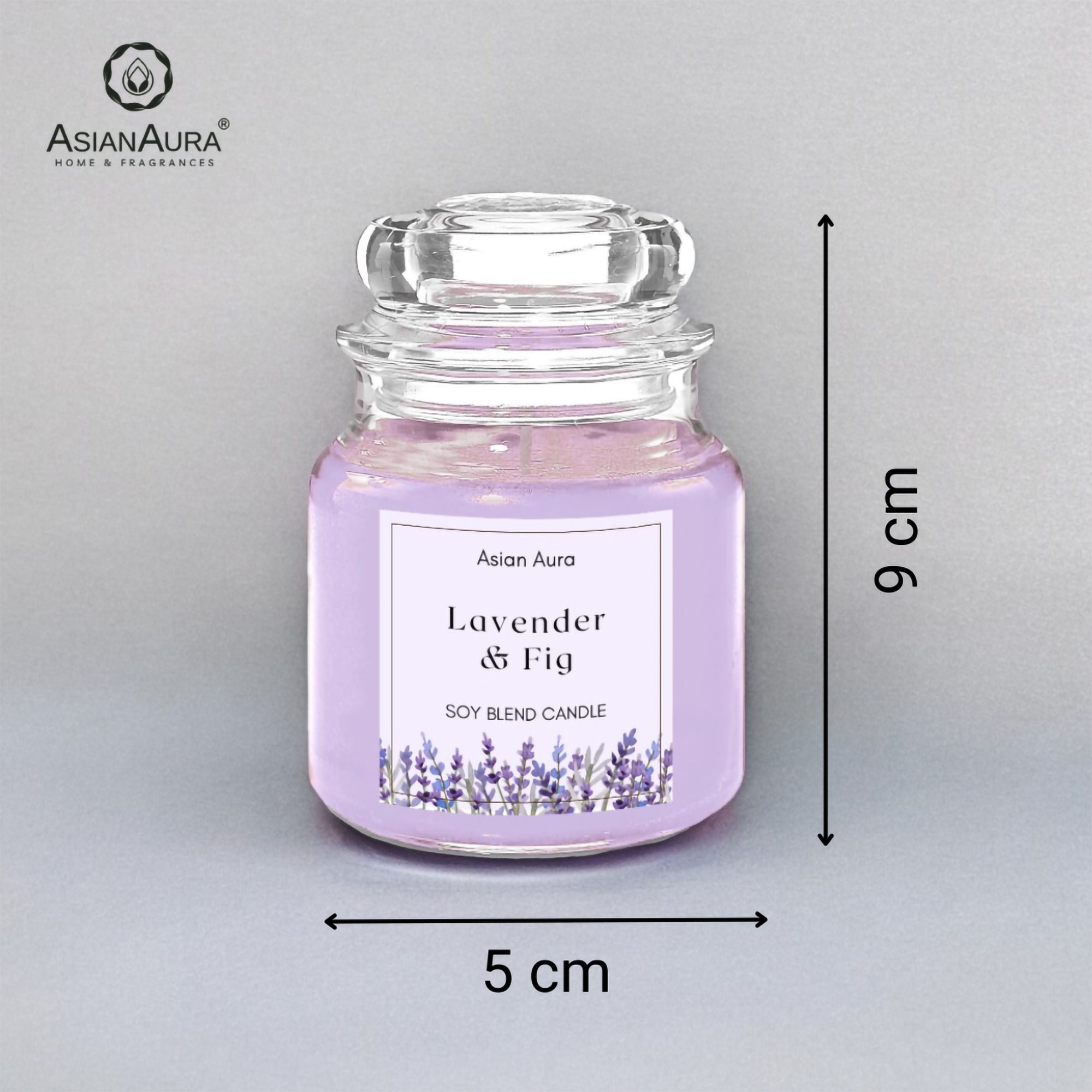 asian aura Lavender & Fig Candle-picture-30