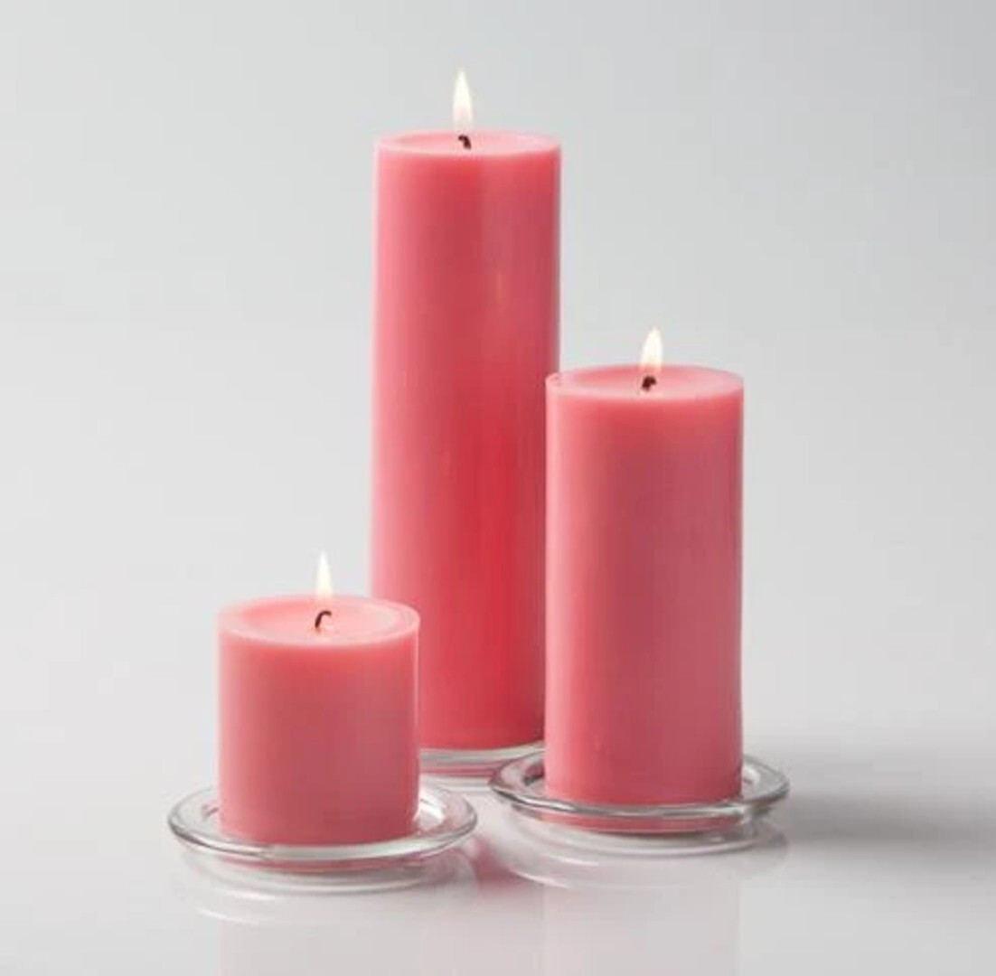 sapi's Smooth Scented Pillar Candle Pack of 3 with 75 Hours Burn Time Candle image 1