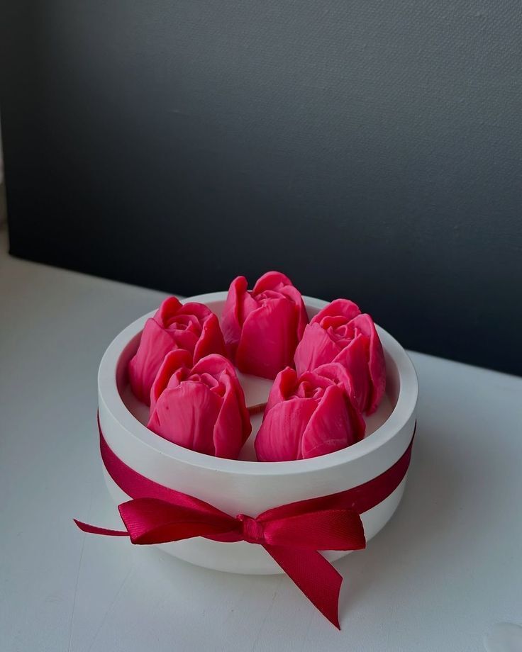Concrete Jar Tulip Candle | Handmade Decorative Candle for Home Decor & Gifting Candle-image-37