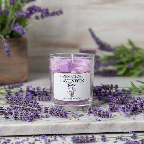 Hearts of Lavender Candle-image-14
