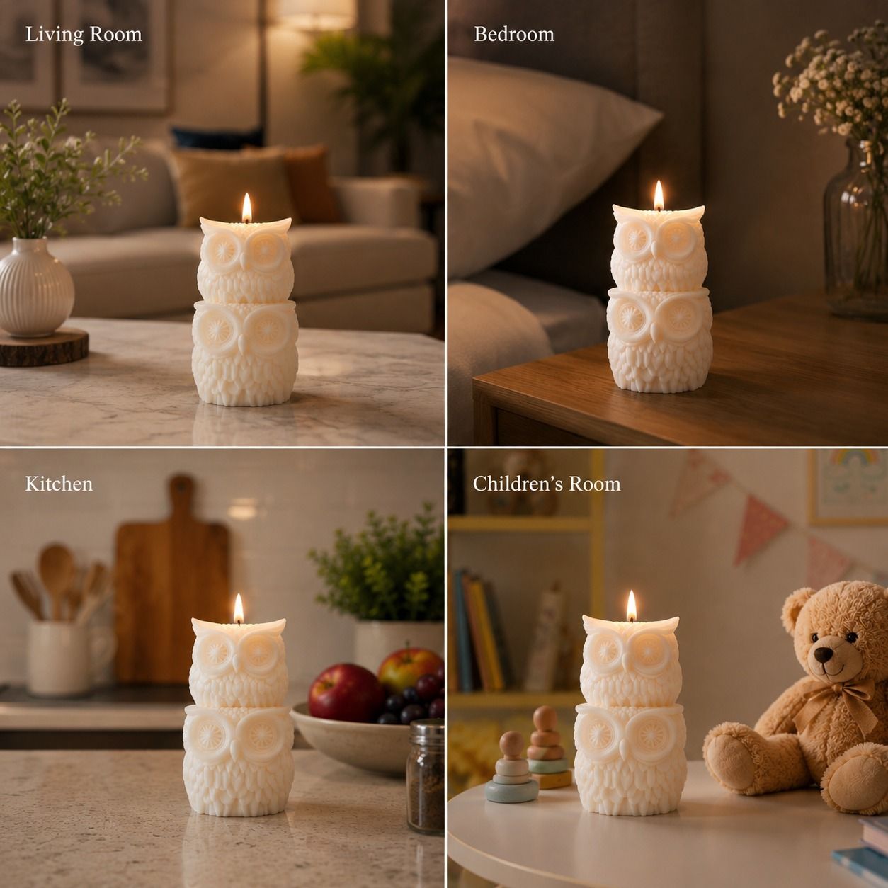 msda Decorative Scented Candle for Bathroom Decor (Pack-1) Candle-picture-5