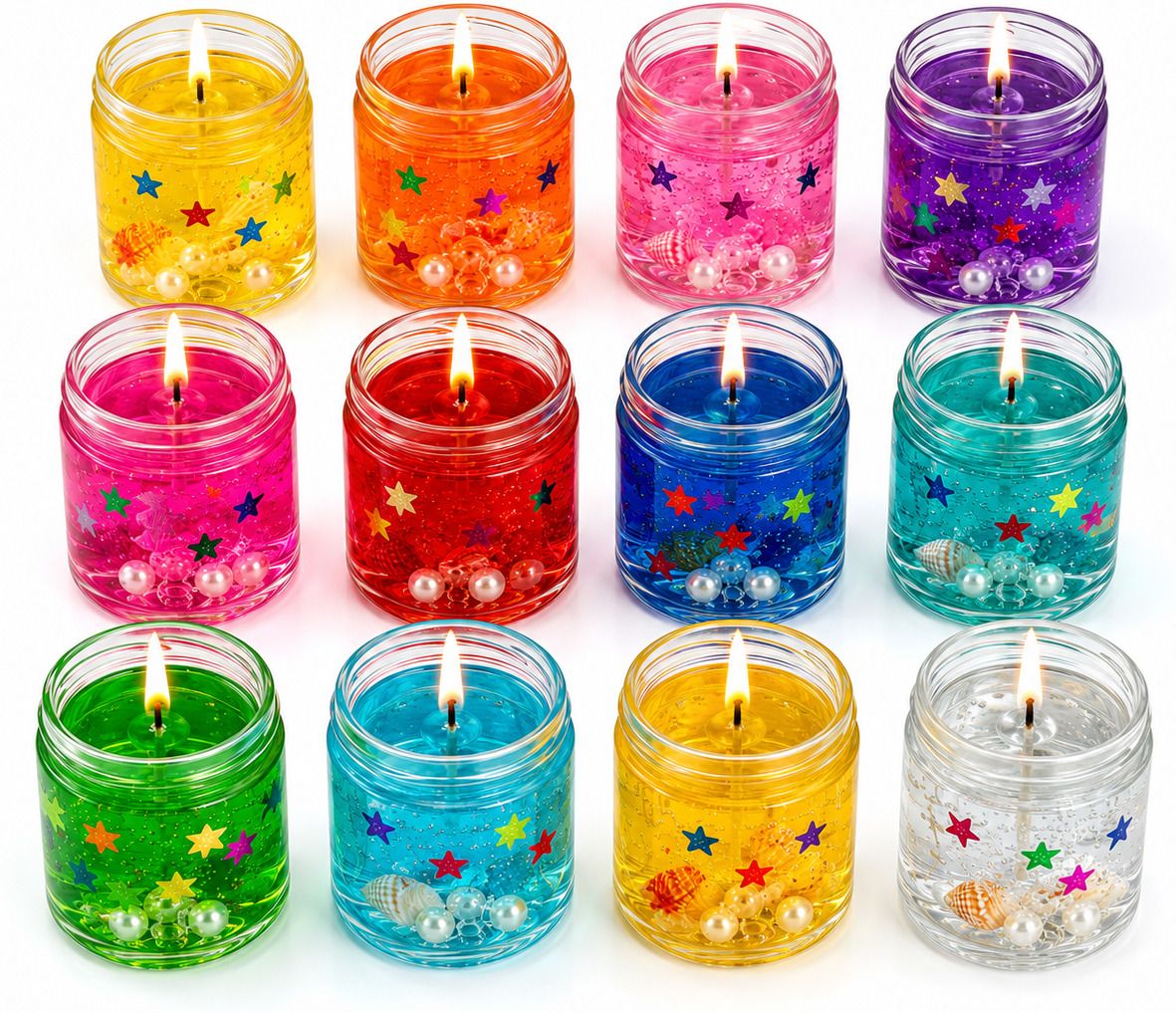 Unscented Candles for Diwali Festival, Floating Decor, Mandir & Gift Decoration Candle-image-43