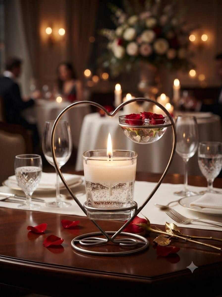 Crystal Clear Glass Jar Scented Candle Premium Decorative Home Décor Candle Candle-image-39