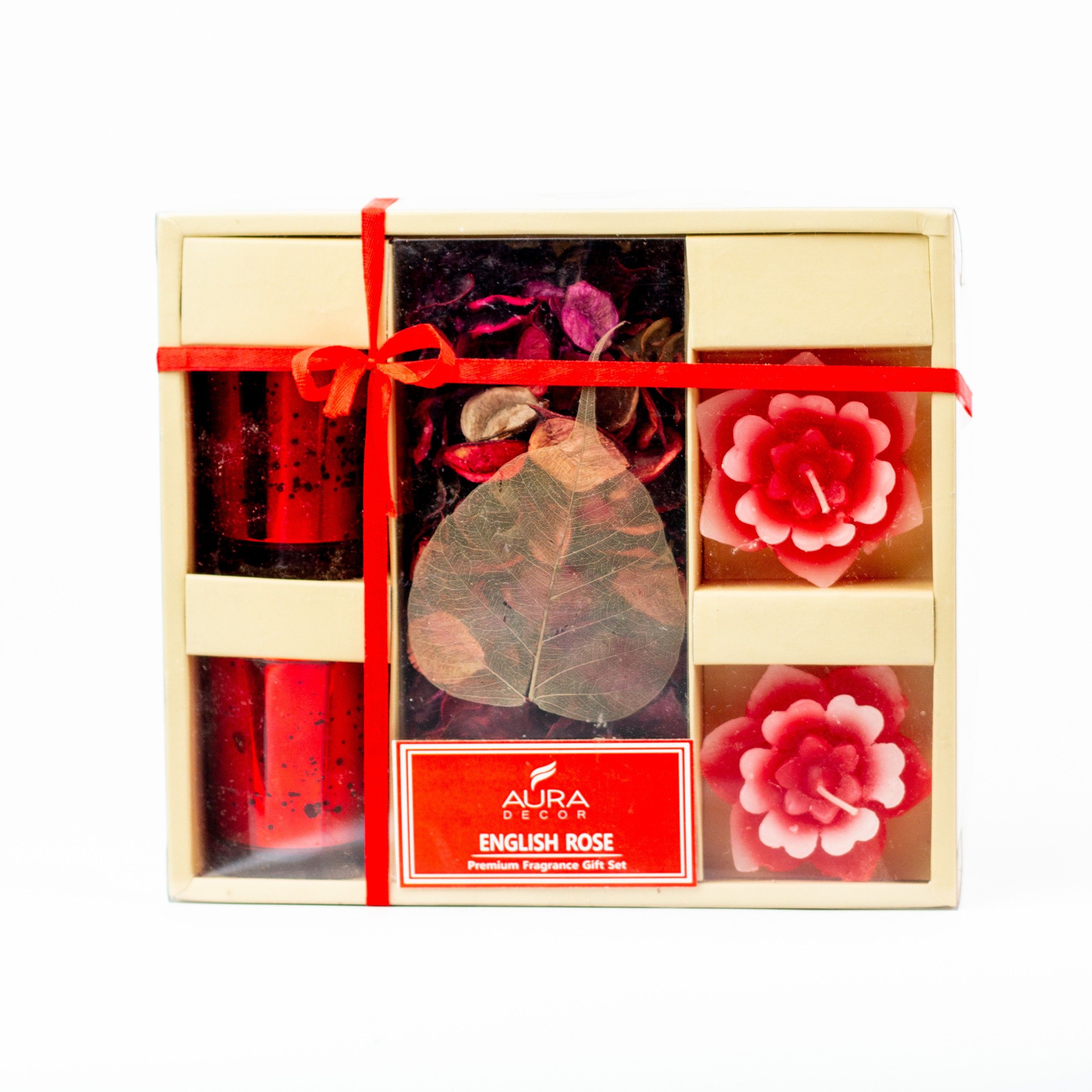 auradecor Candle Gift Set , Floating Mercury Glass, Potpourri Candle-picture-25