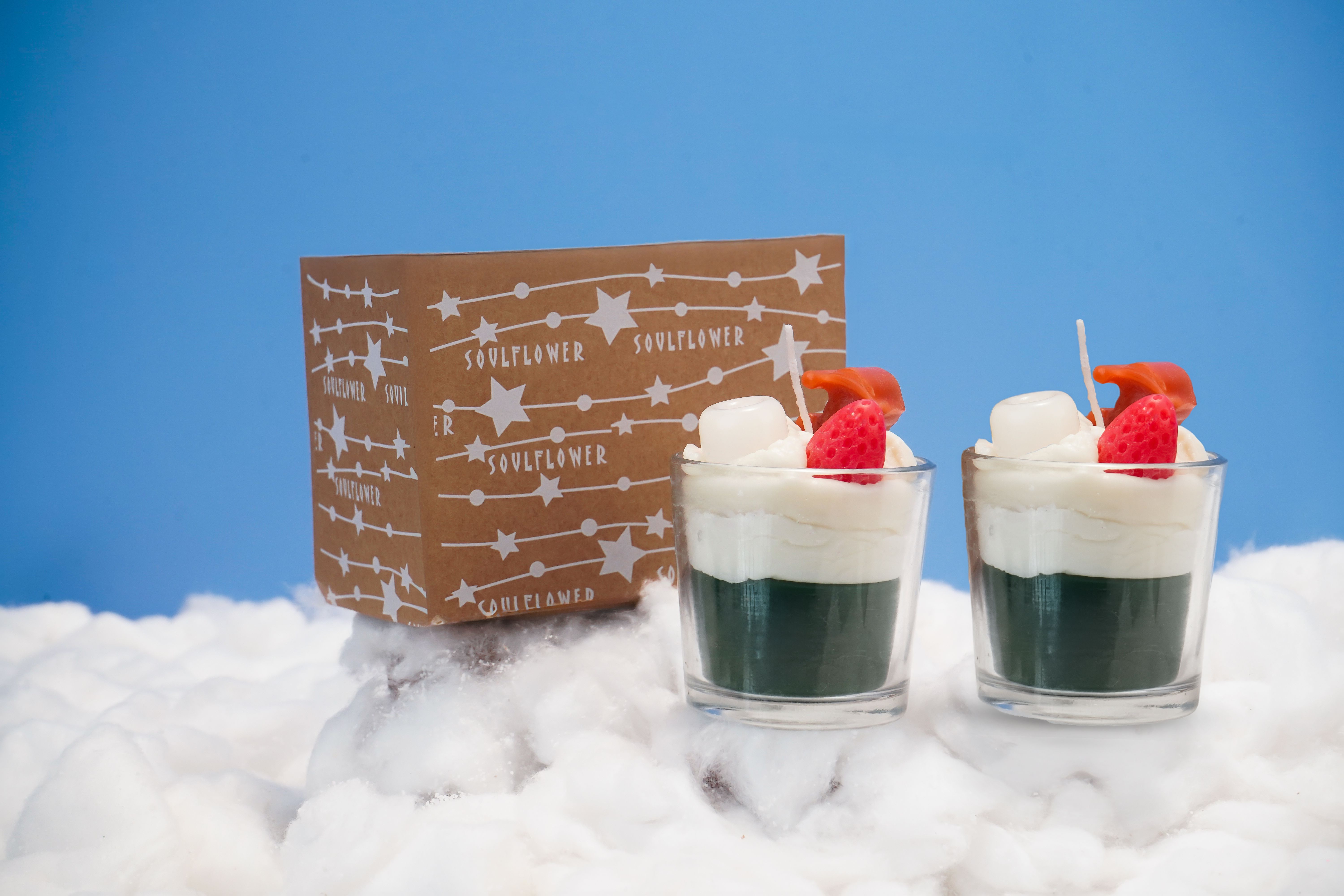 soulflower Christmas Glass Candle Candle-picture-25