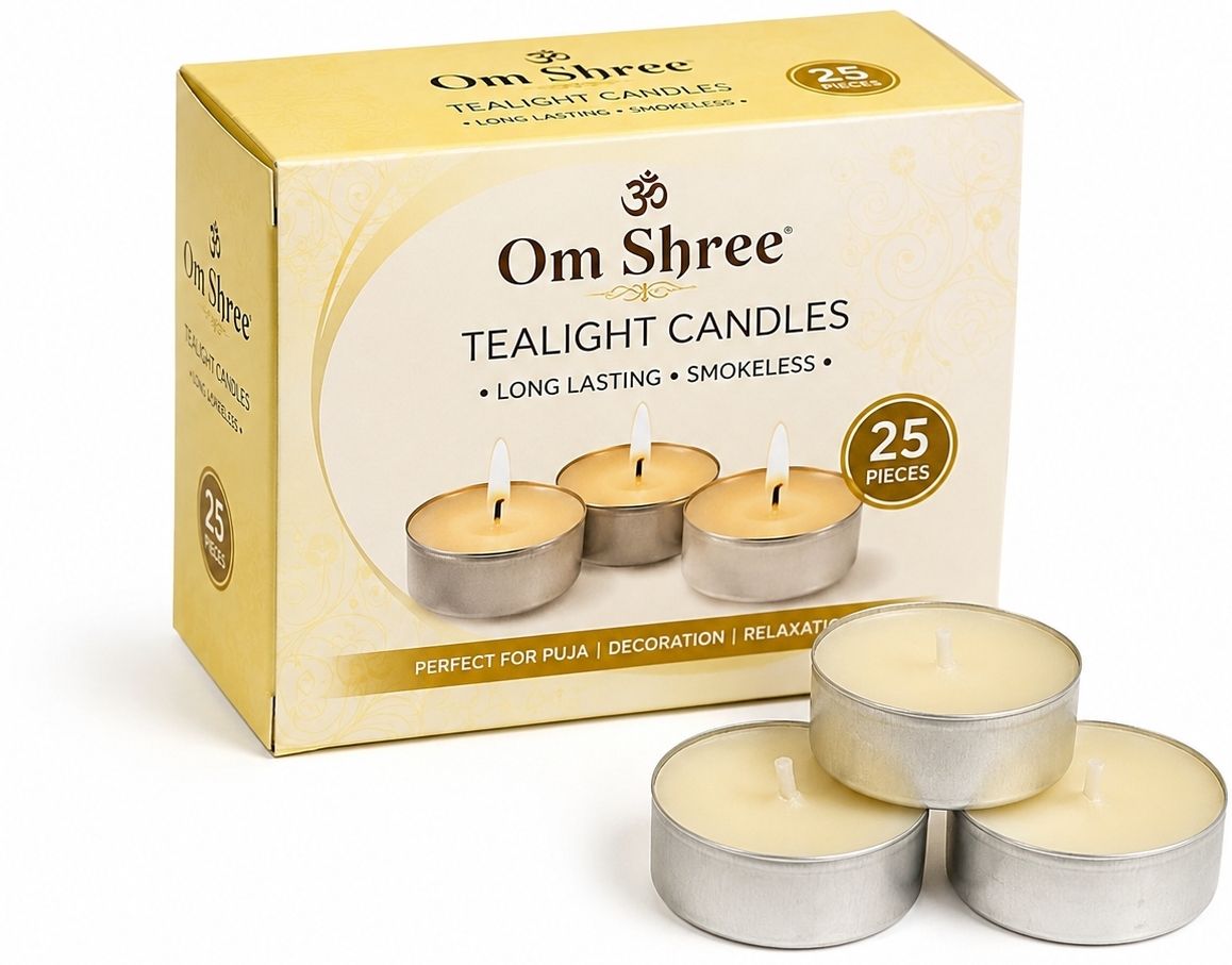 tulip White Tealight Candle For Home Decoration Candle-picture-21