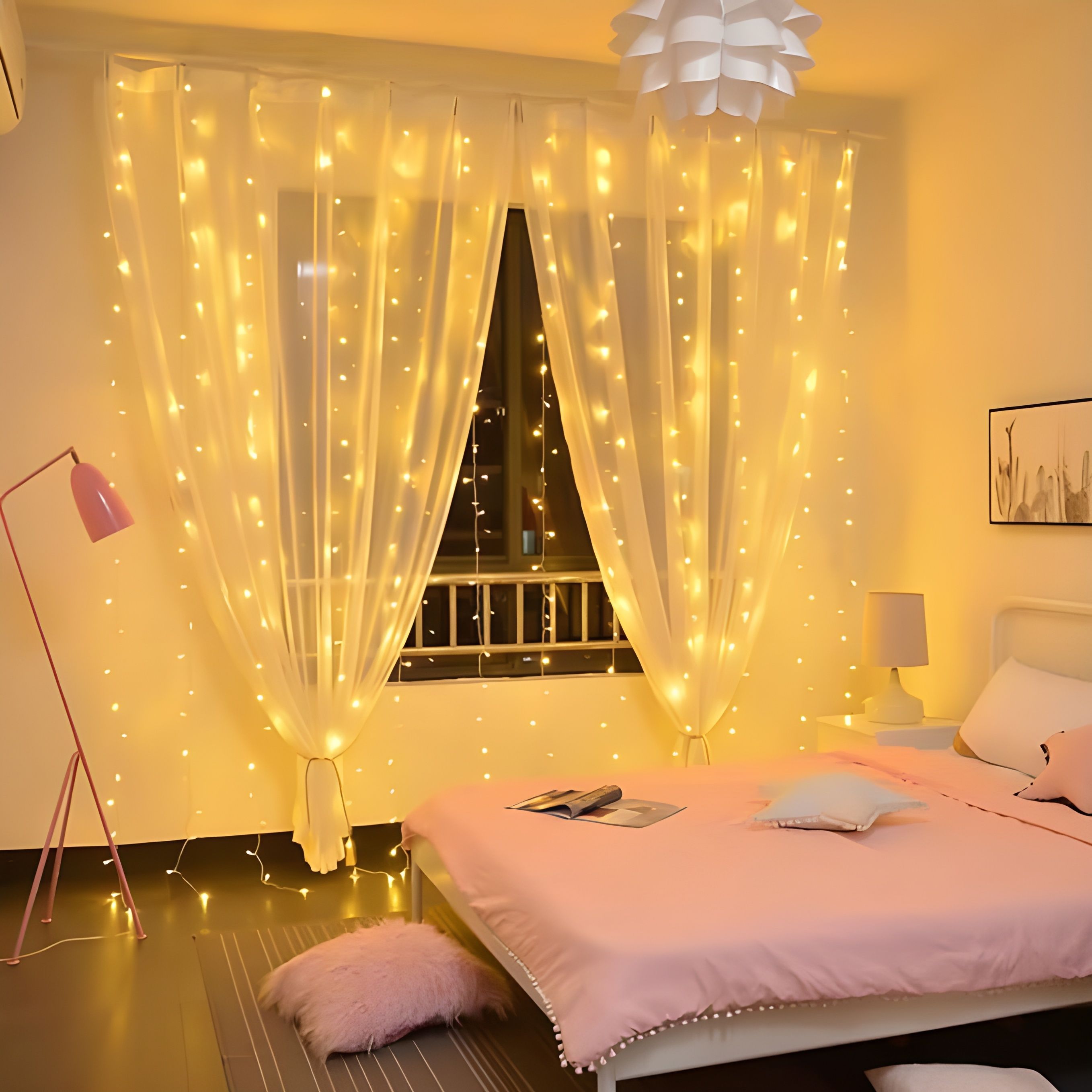 vespa 36 Led 9meter Lights Warm White Mode Decoration for Christmas, Wedding, Party Candle-picture-12