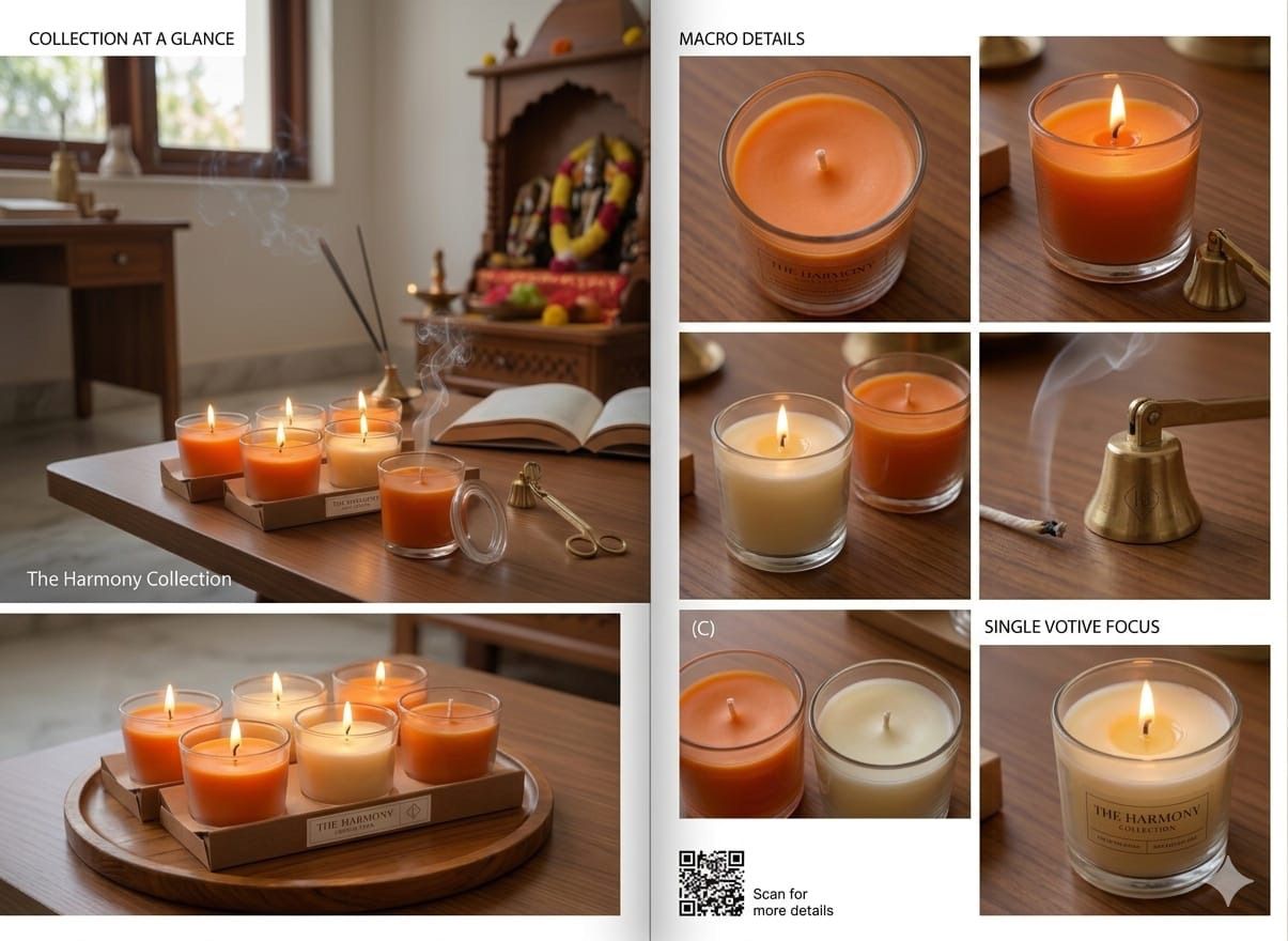 Aura pack-of-6 scented Oil Diffuser with essential Oils Candle-image-30