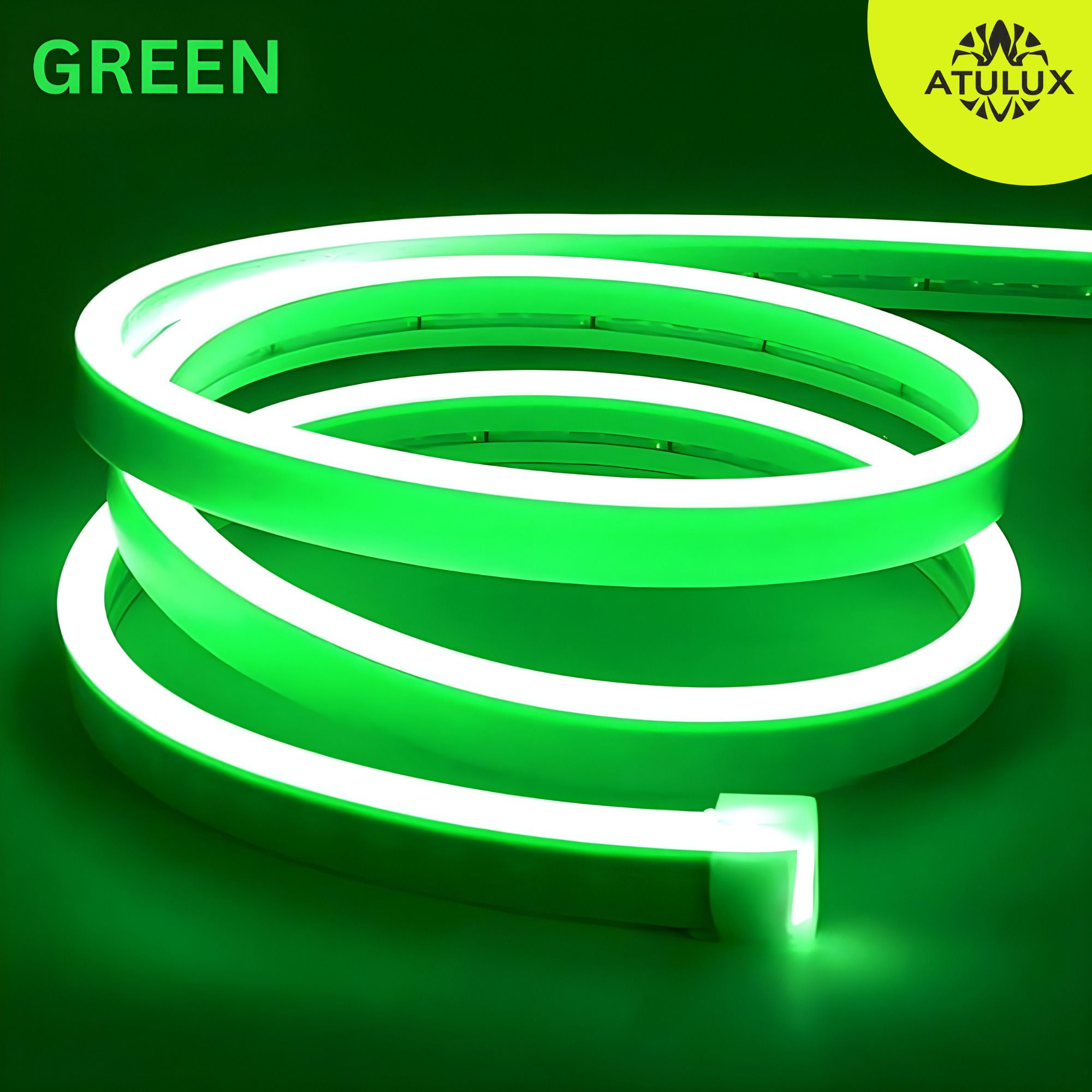 atulux 600 LEDs 5 m Green Steady Strip Rice Lights-picture-20