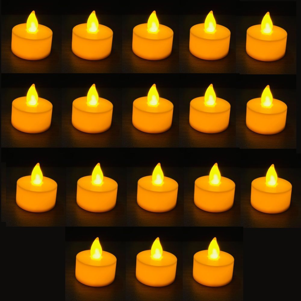 Flameless & Smokeless Transparent Led Tea Light Candle Candle-image-45