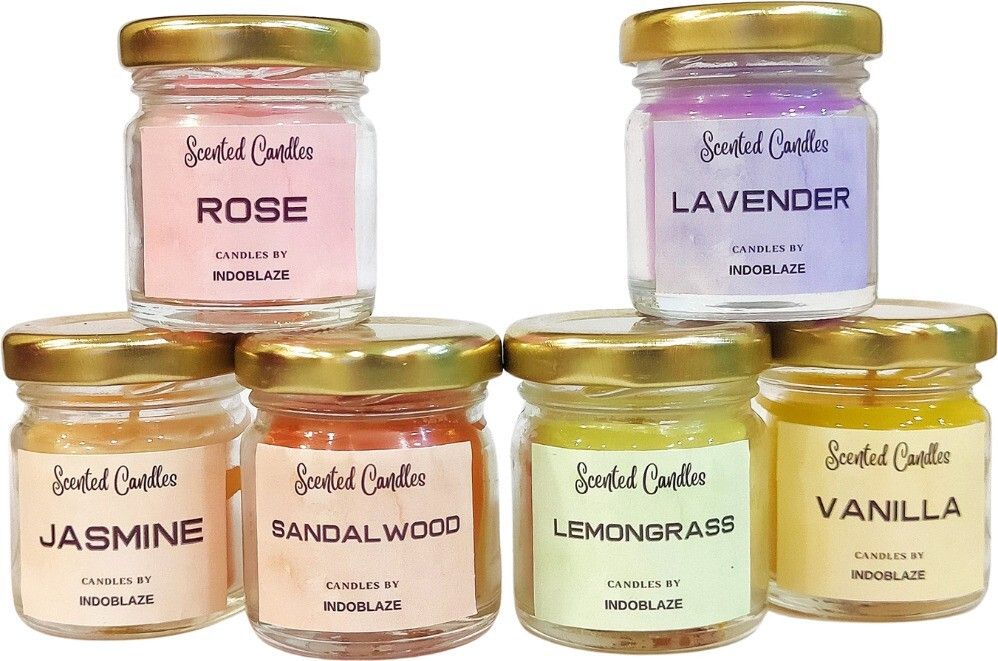 Scented Candles For Home Decor, Fragrance for Bedroom/Gifting Candle-image-47