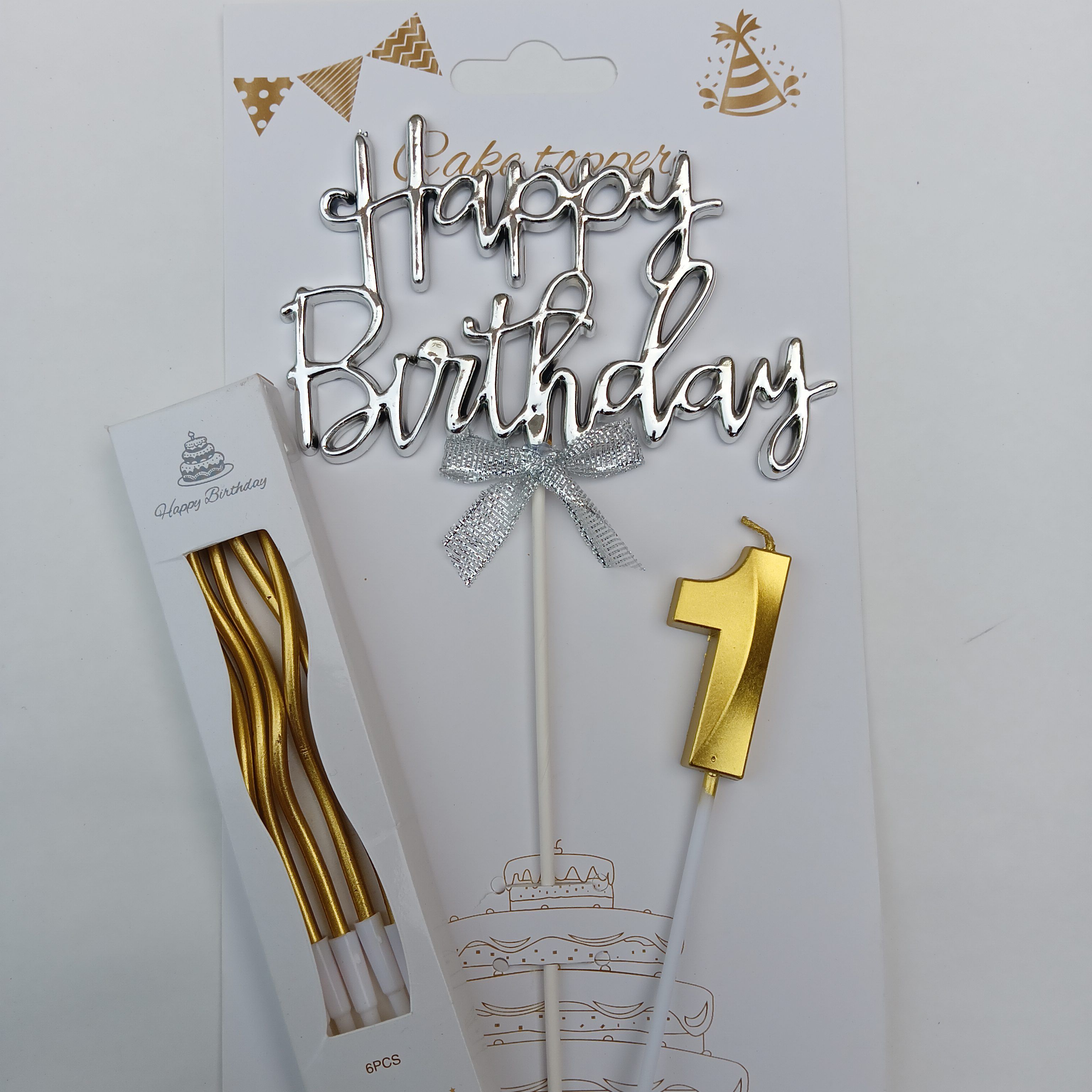 1st Birthday Candle for Cake Decoration Candle-image-13