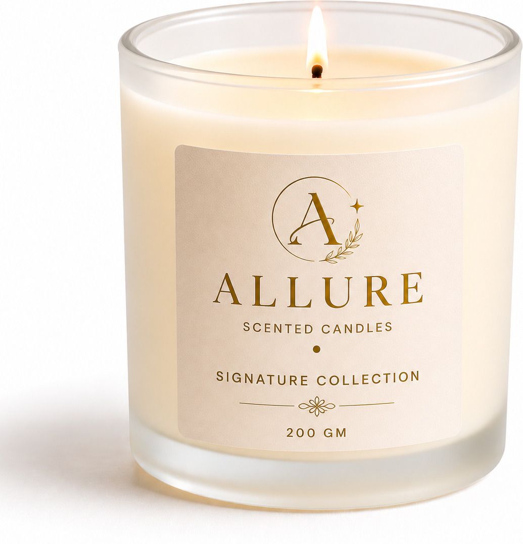 allure Unscented Candle 250g Candle-picture-0
