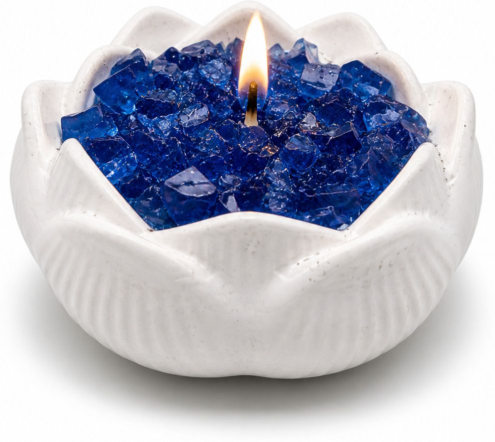 Velouraa Lavender Zen POP Candle | Organic Gel & Soy Wax Scented Candle Candle-image-28