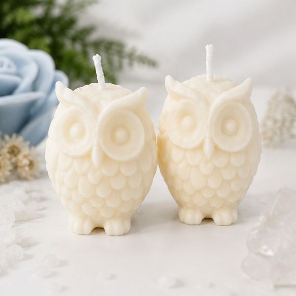 Owl Soy Wax Scented Candle Set of 2 for Home Decor Candle-image-30