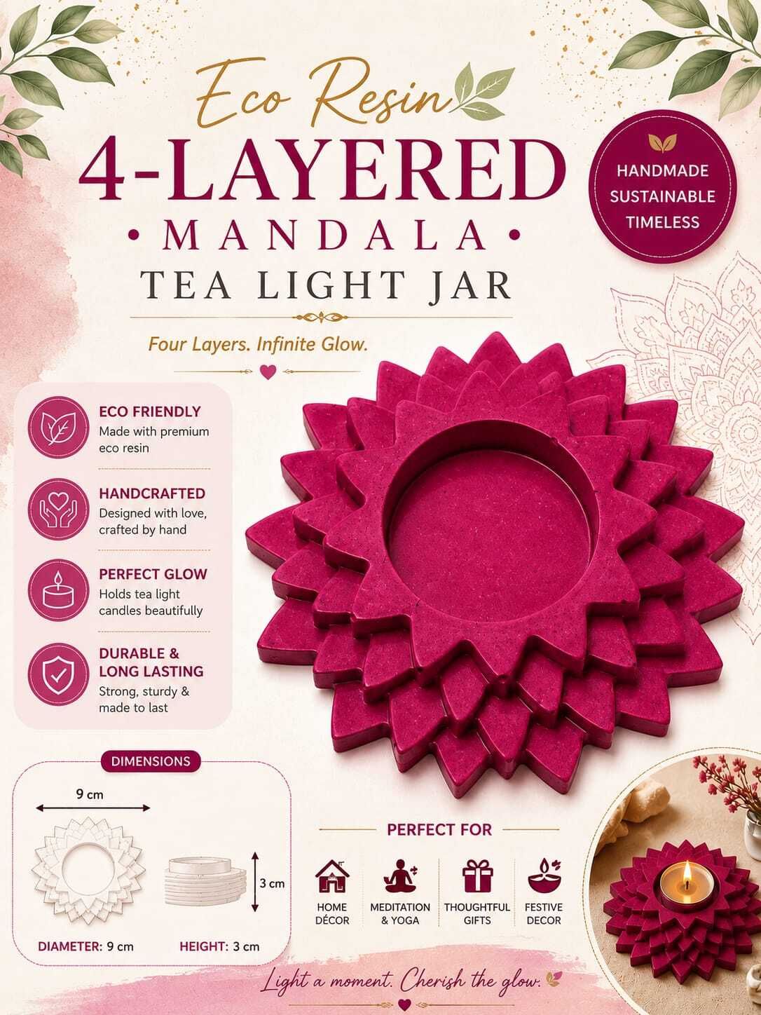 Candles for Diwali Decoration for Home | Soy Wax Scented Candles for Gift Set Candle-image-41