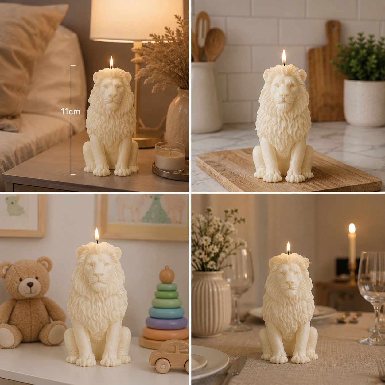 msda Scented Wax Candle for Festive Gifting Decor (Pack-1) Candle-picture-3