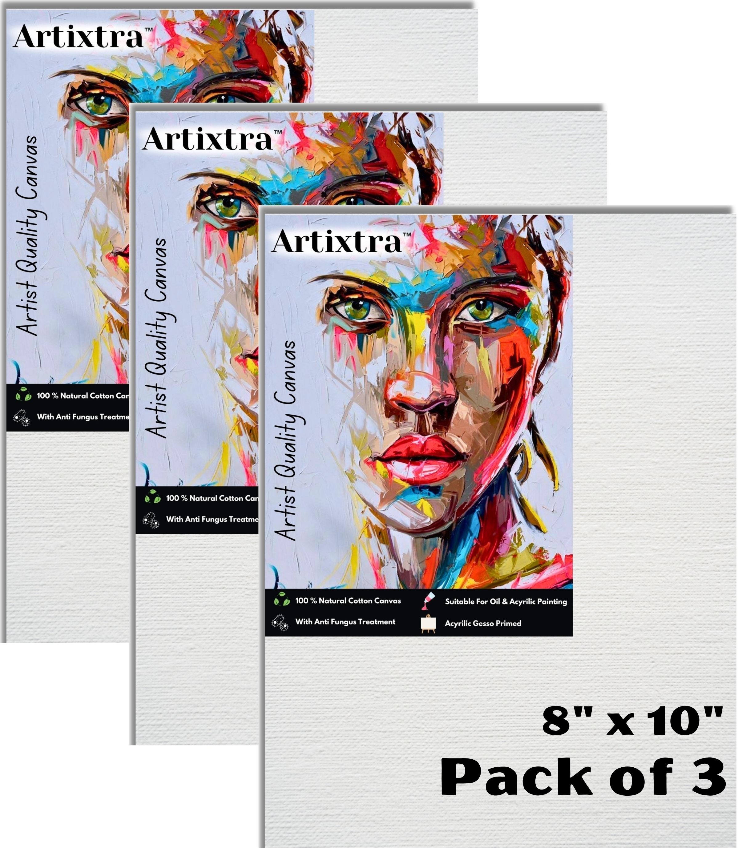 CANVAS BOARD 8 X 10 Cotton Medium Grain Board Canvas (Set of 3)-image-29