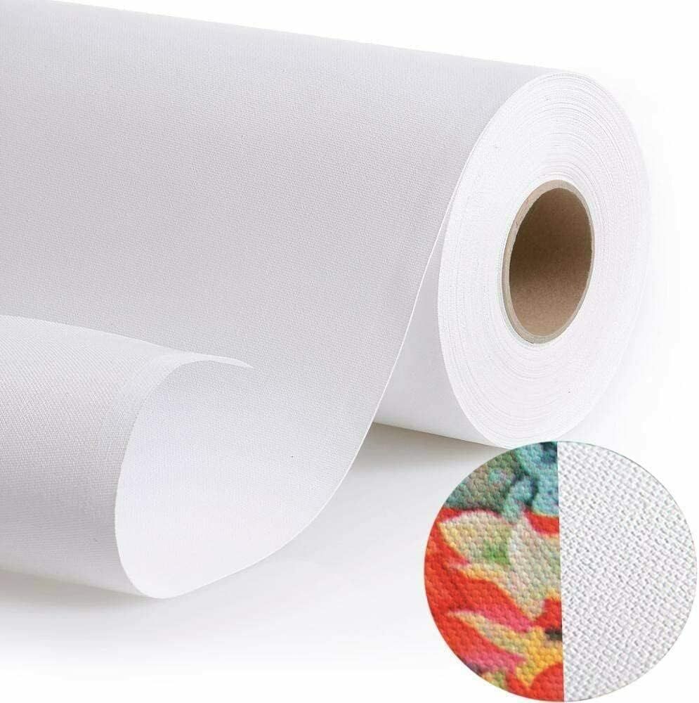 zen trek 12 " X 5 MTR CANVAS ROLL Cotton Grain Canvas Roll (Set of 1)-picture-23