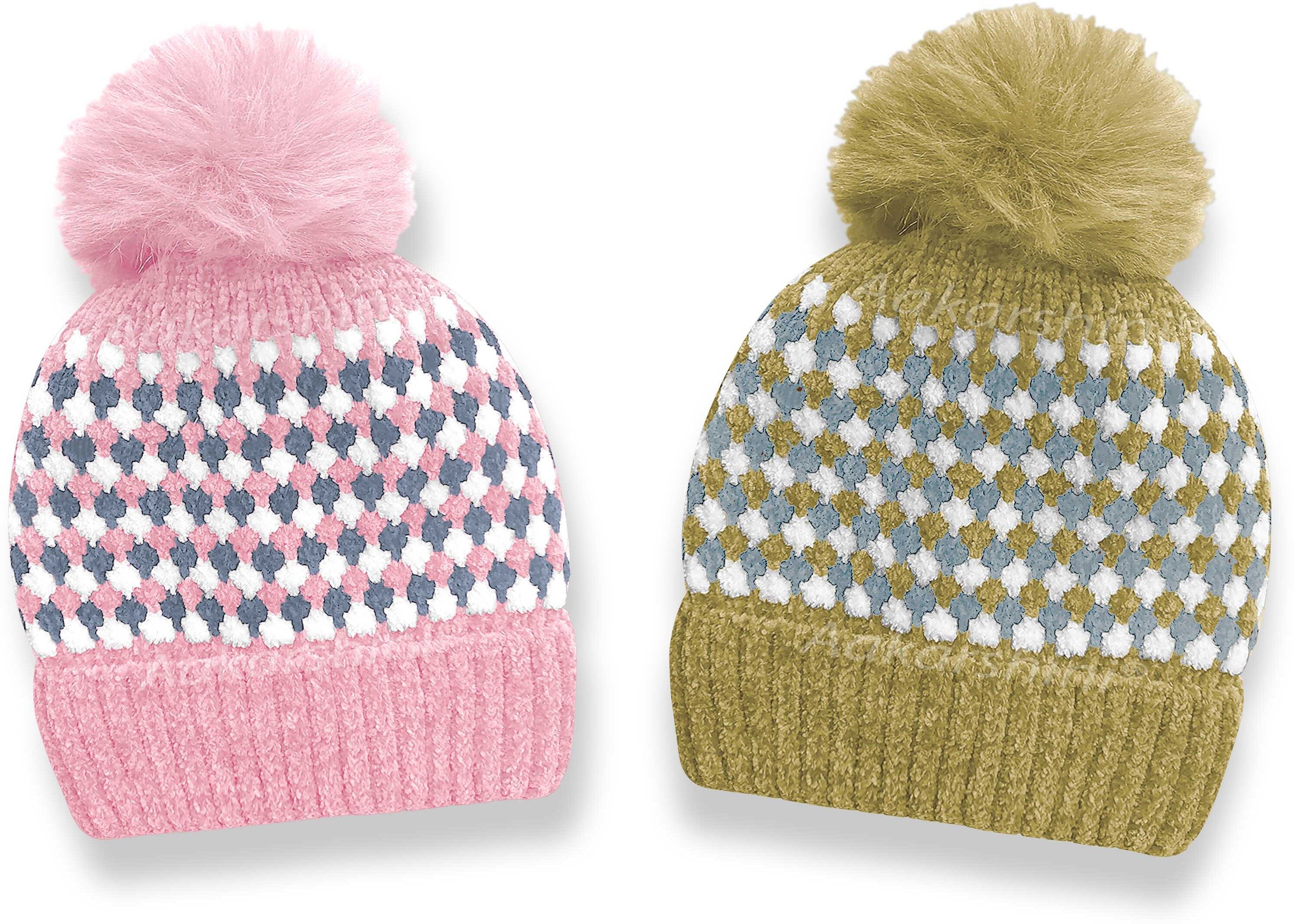 aakarshini Geometric Print Beanie-picture-23