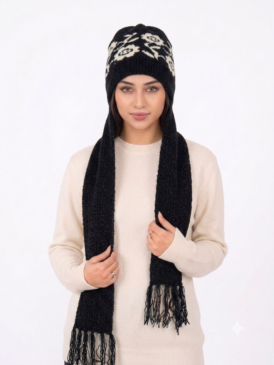 omkarvikasa Self Design Beanie-picture-28