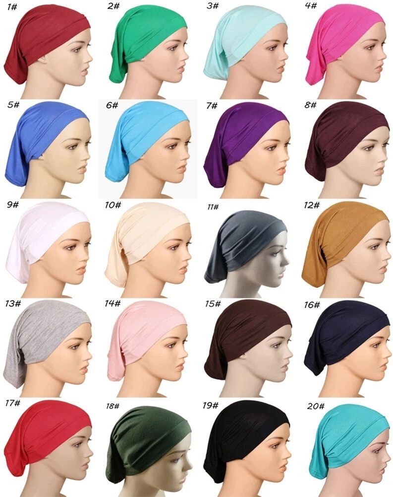 modest grace Solid Prayer Cap-picture-41
