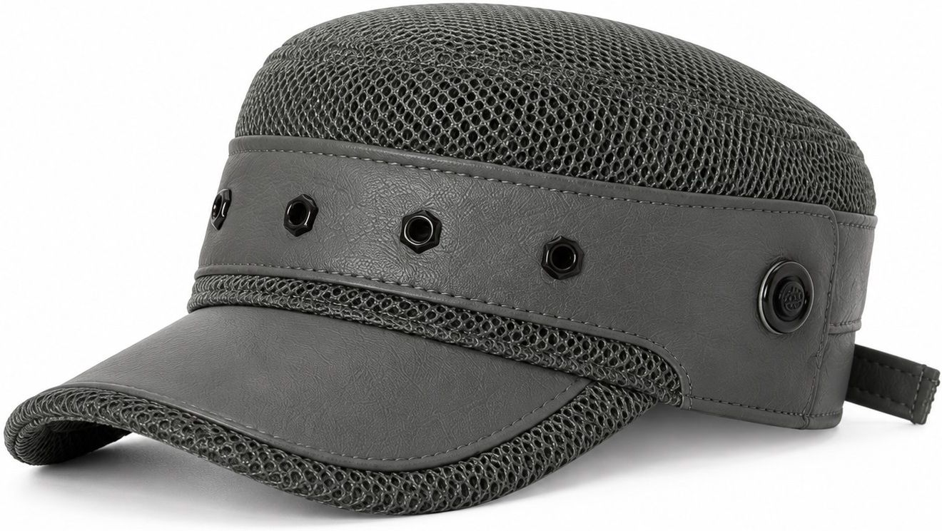 zacharias Solid, Embellished Trucker Cap-picture-26