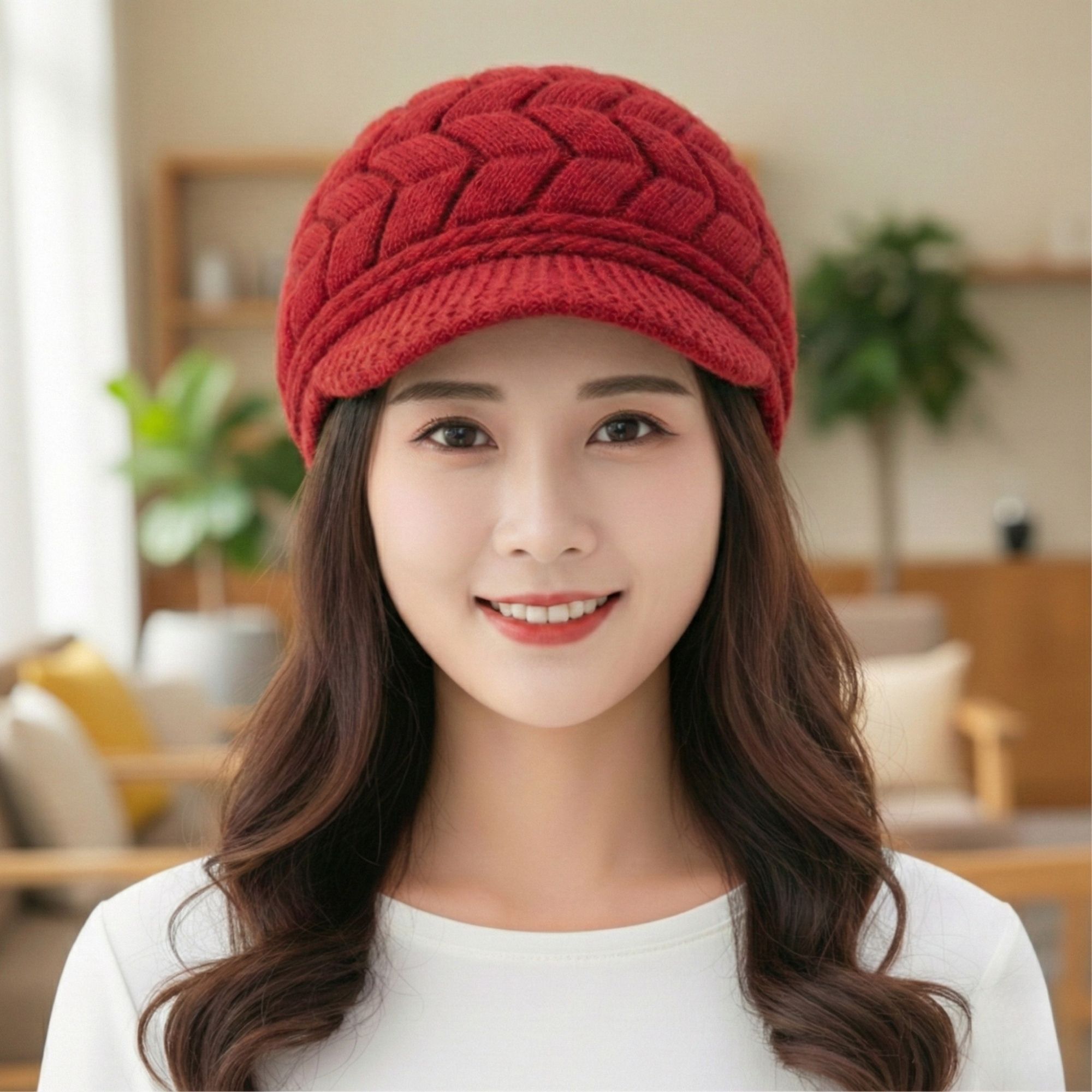 kraptick Self Design Visor Cap-picture-46