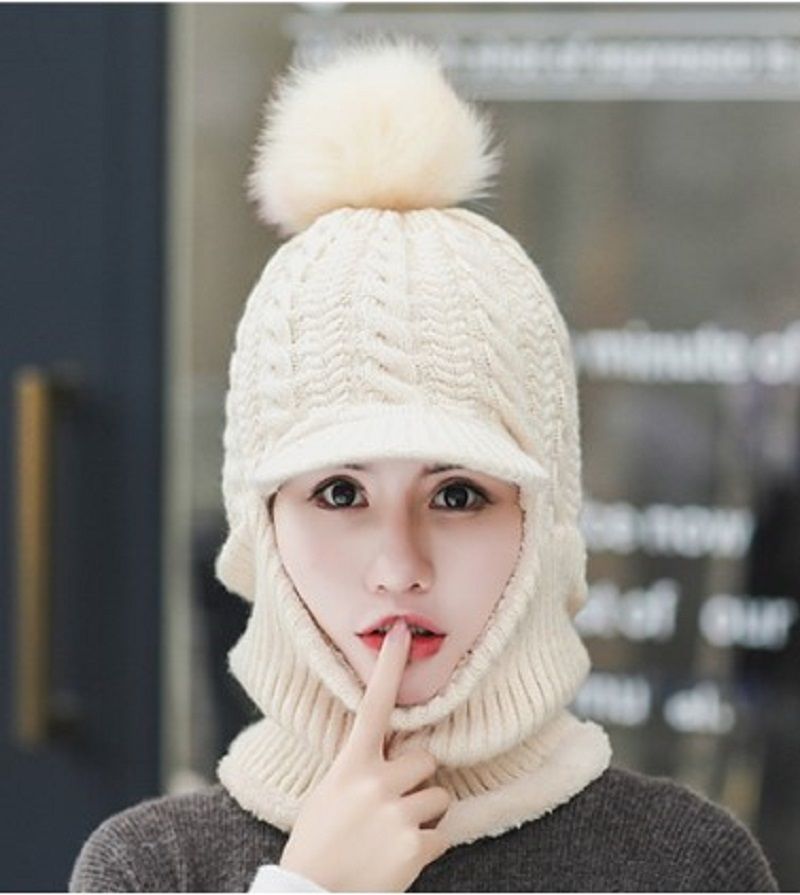 trickey shopper Self Design Beanie-picture-16