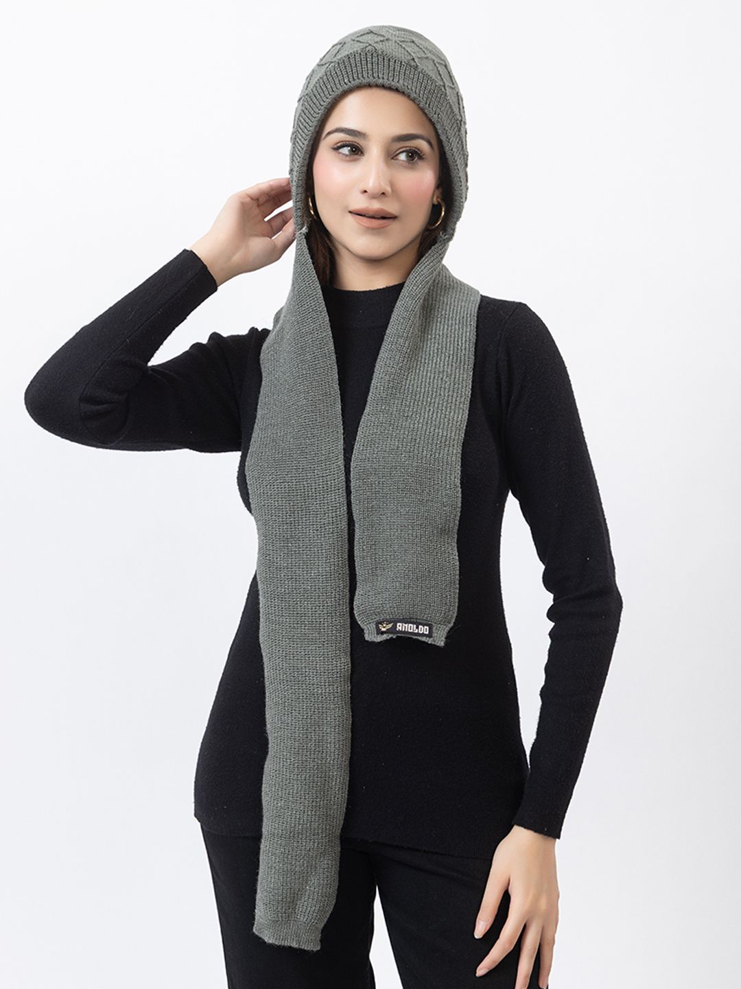 amoldo Self Design Beanie-picture-29