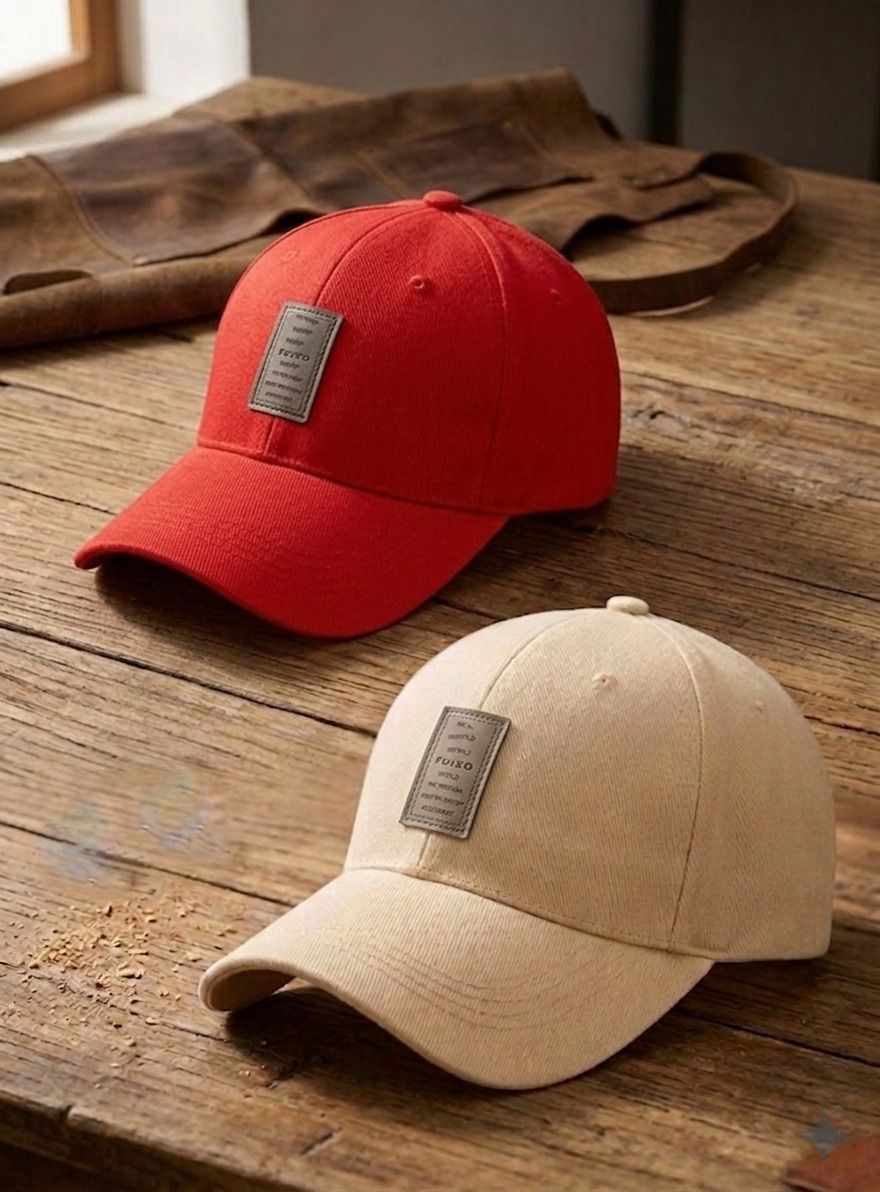 Solid, Self Design Sports/Regular Cap-image-1