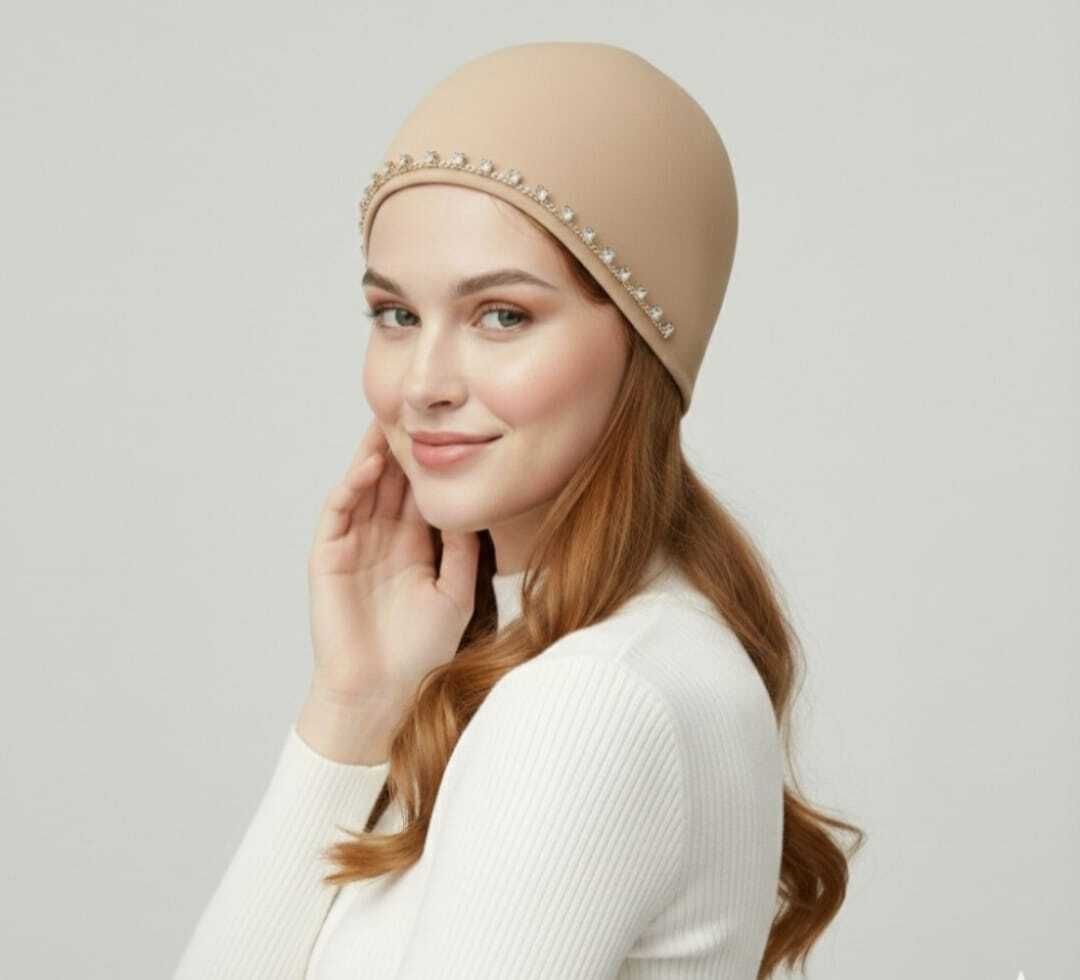 style my hijab Solid Sports/Regular Cap-picture-25