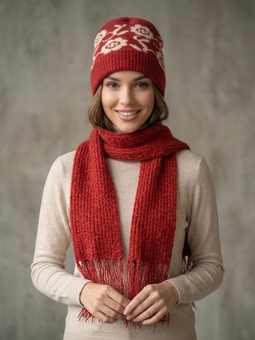 omkarvikasa Self Design Beanie-picture-35