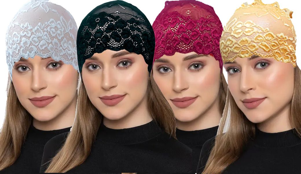 ashnaara Embroidered, Solid, Self Design Skull Cap-picture-14