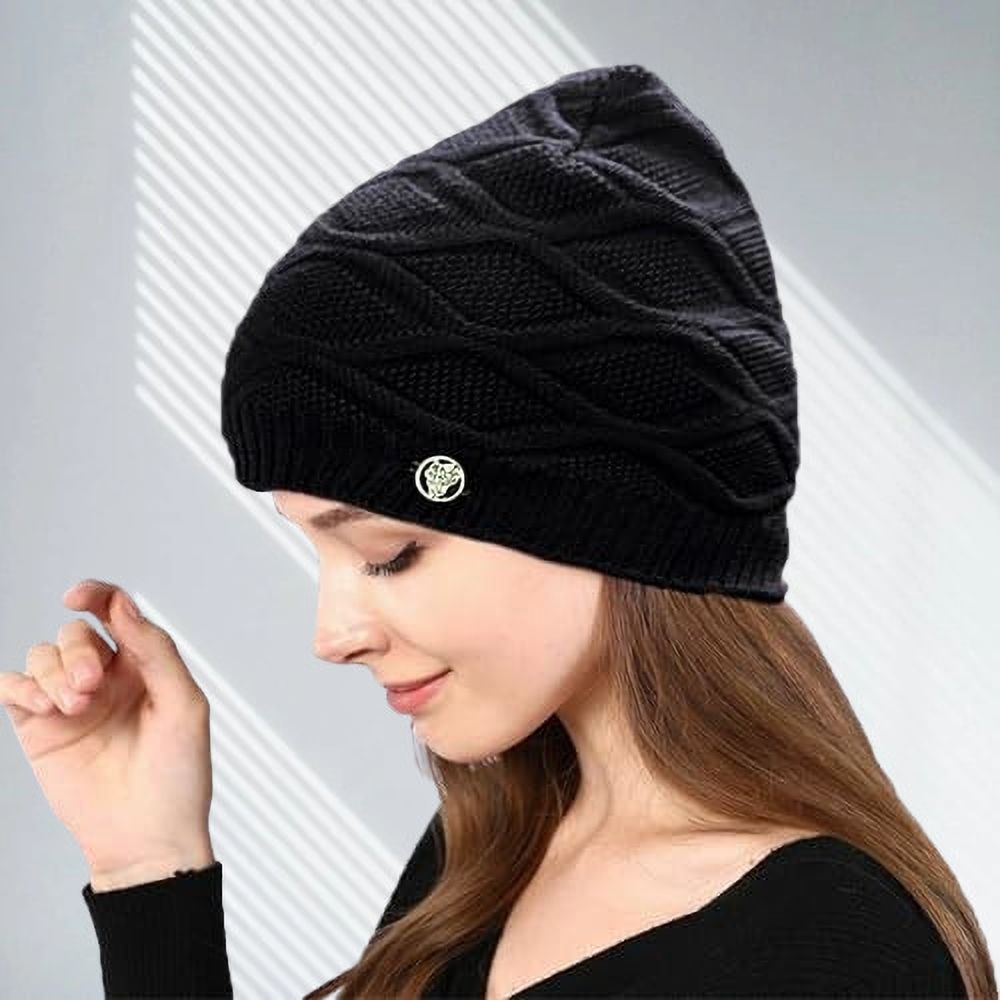 yuva's lifestyle Self Design Beanie-picture-19
