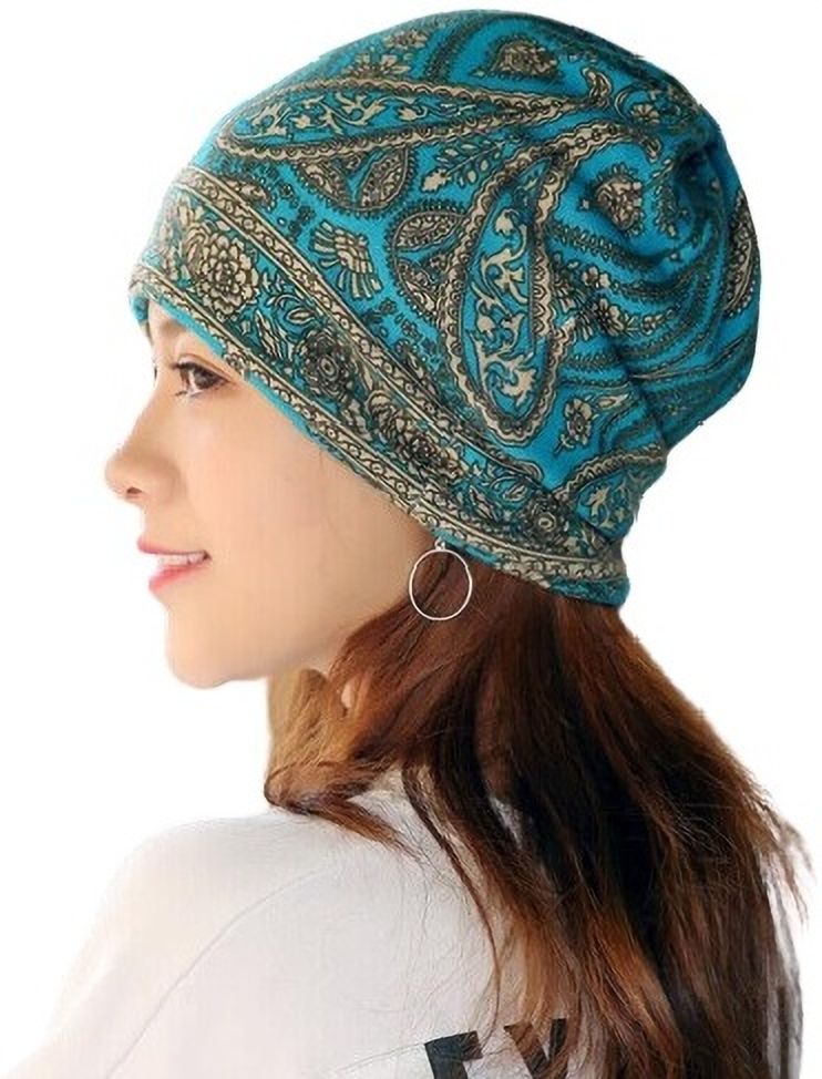 alexvyan Woven, Self Design, Printed Skull Cap-picture-22